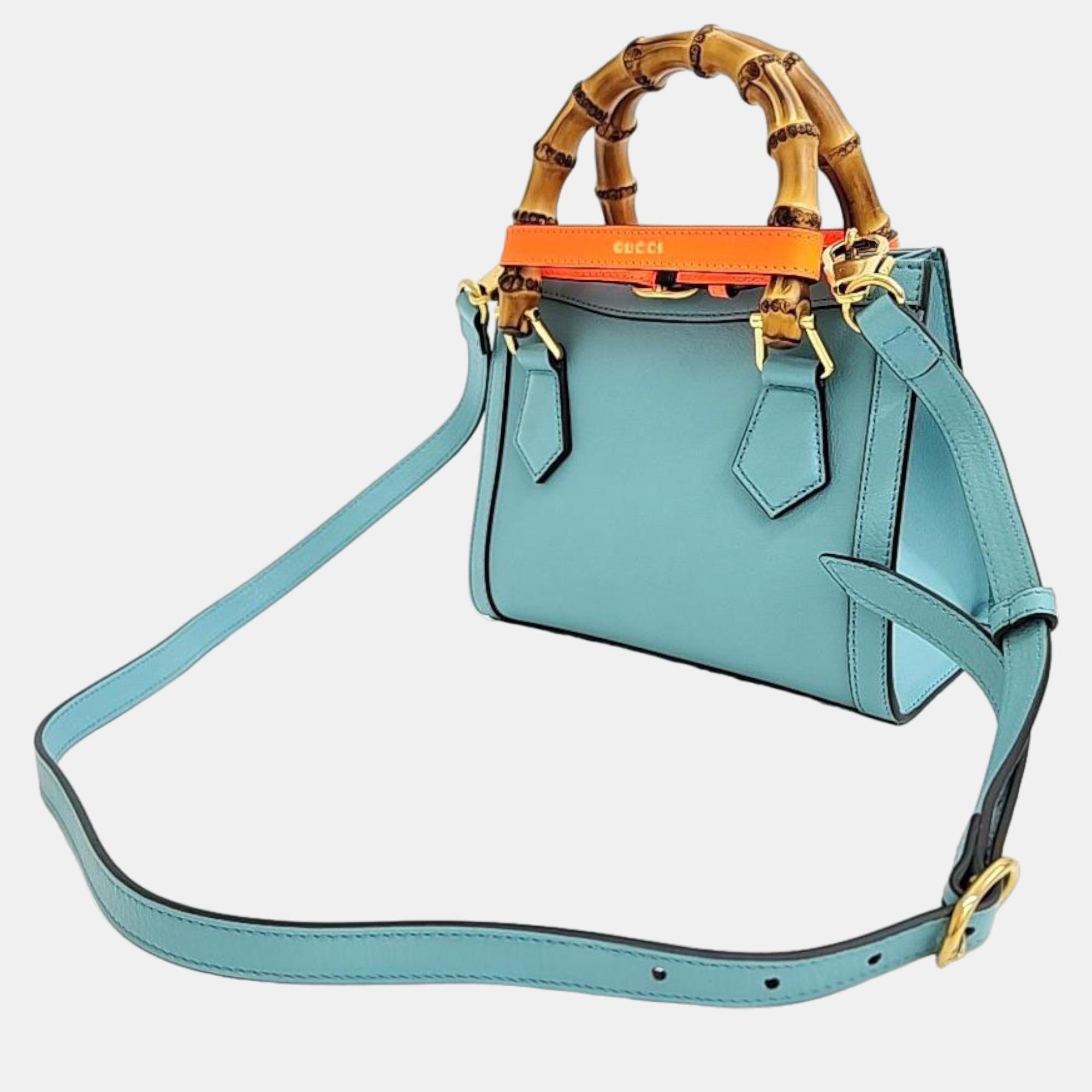 

Gucci Diana Tote and Shoulder Bag (655661), Blue
