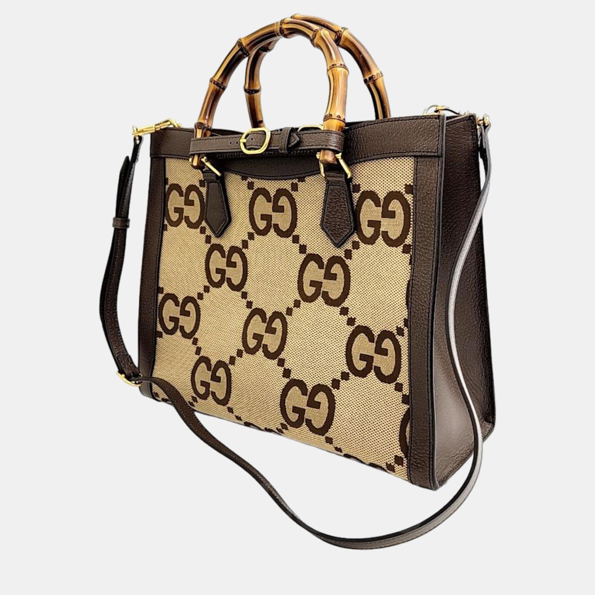 

Gucci Diana Tote and Shoulder Bag (655658), Beige