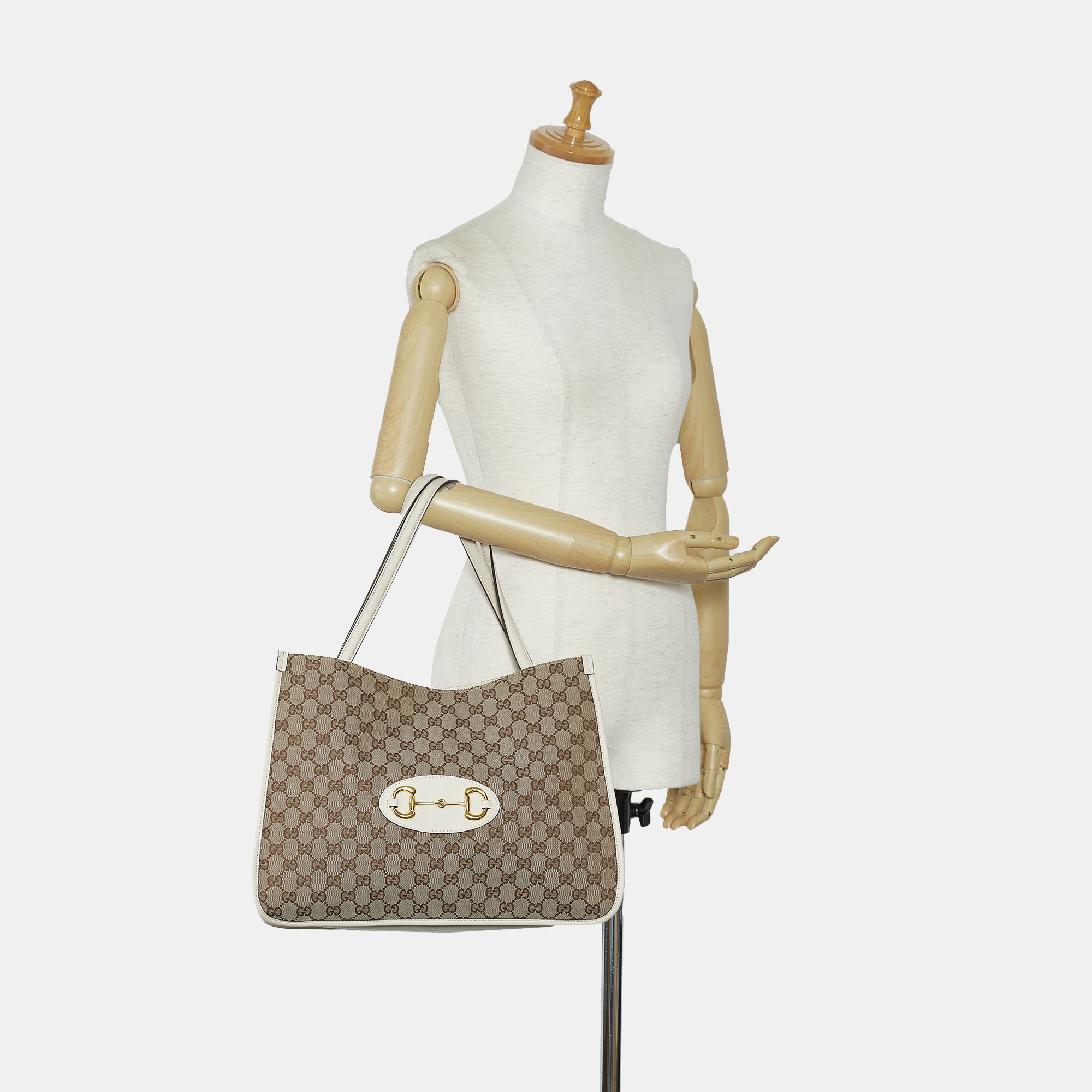 

Gucci GG Canvas Horsebit 1955, Beige