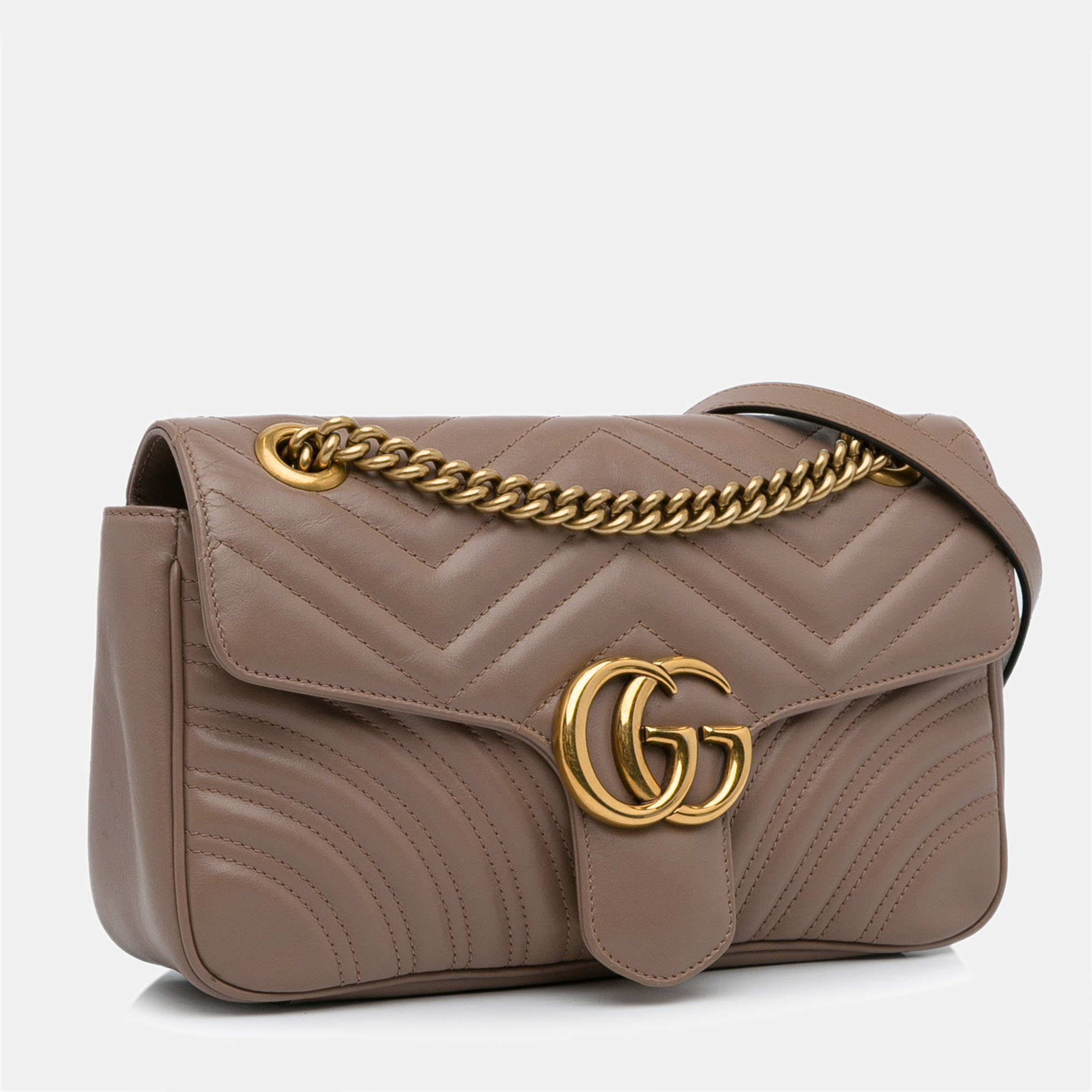 

Gucci Small GG Marmont Matelasse Crossbody Bag, Beige