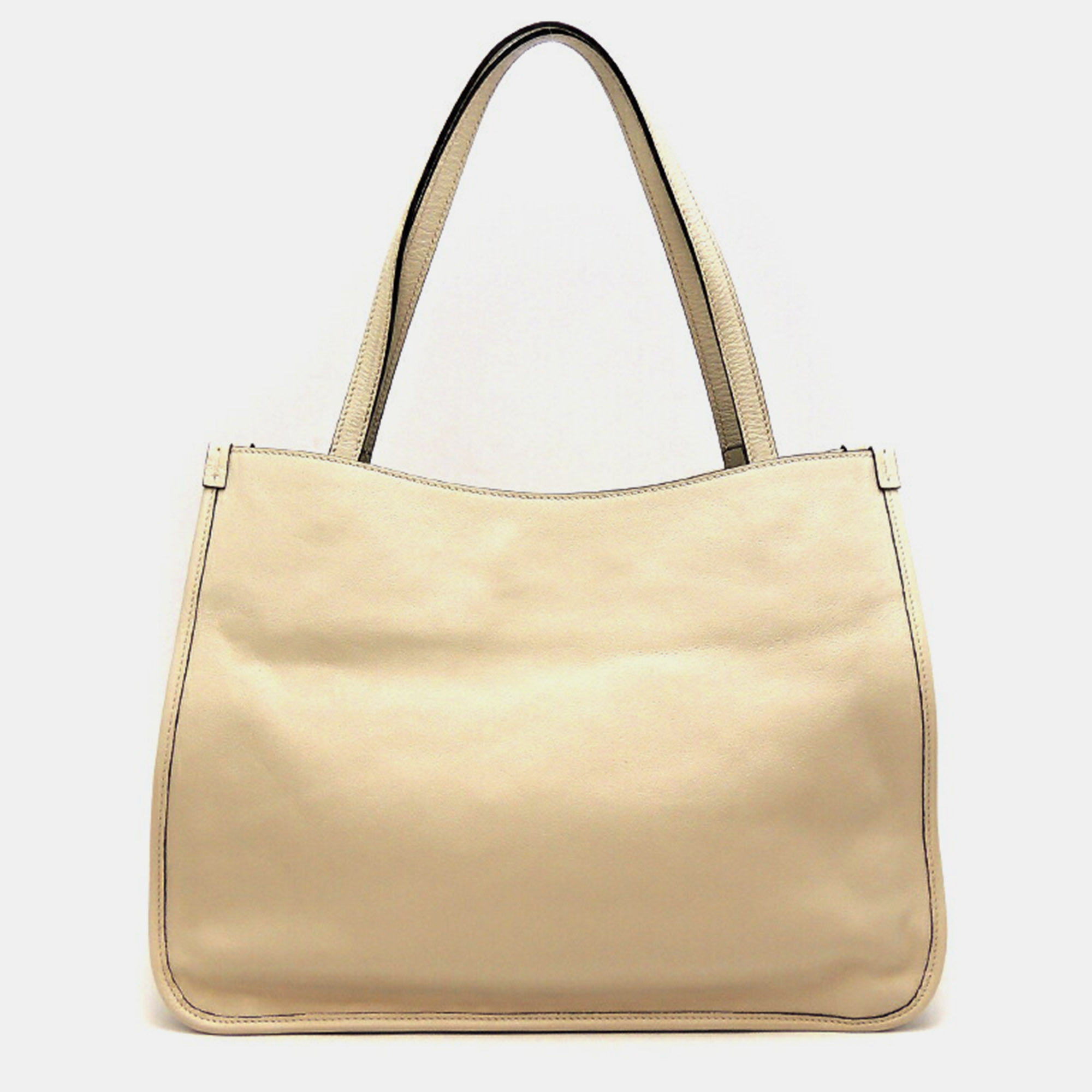 

Gucci White Leather Medium Horsebit 1955 Shoulder Bag