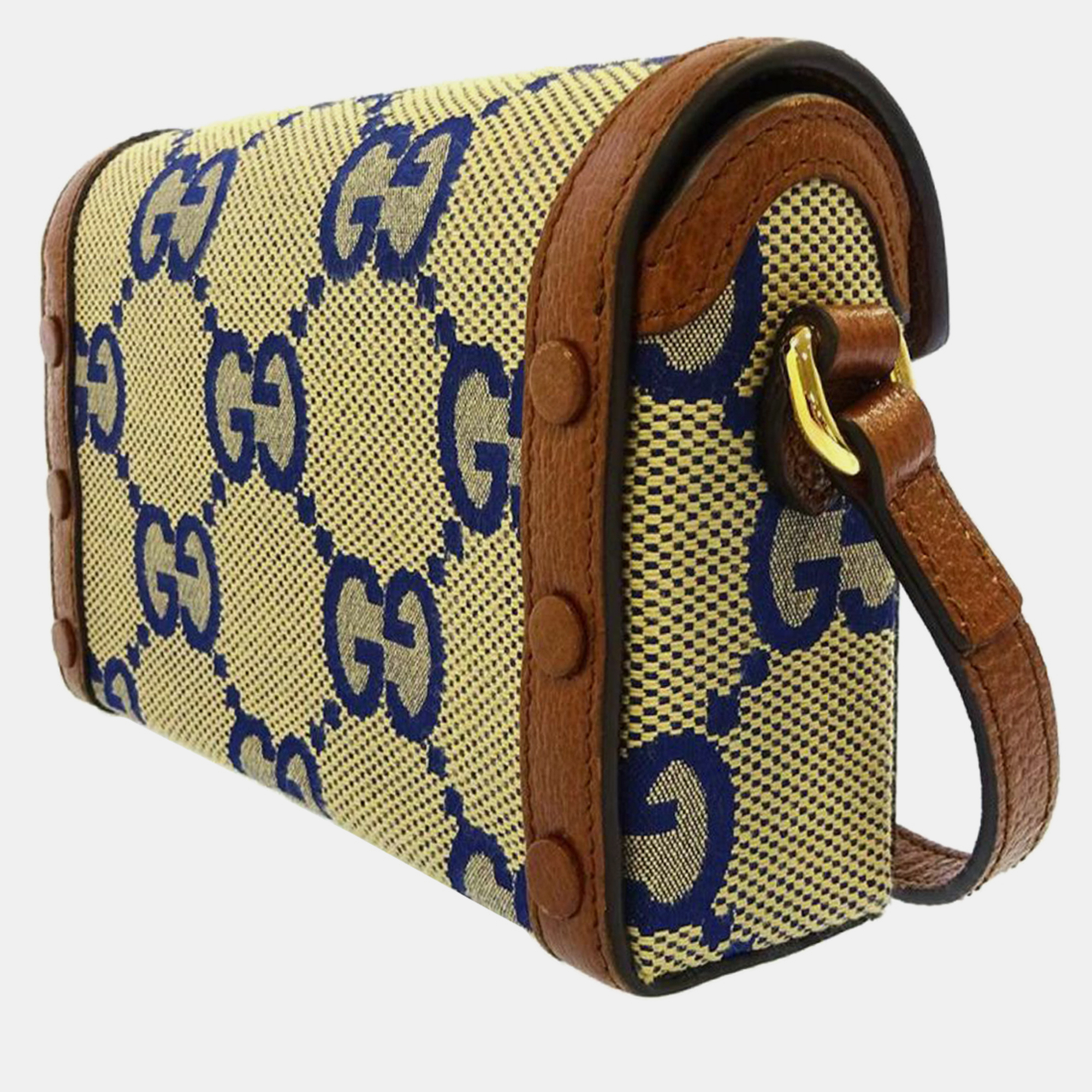 

Gucci Mini GG Canvas Horsebit 1955 Crossbody Bag, Beige