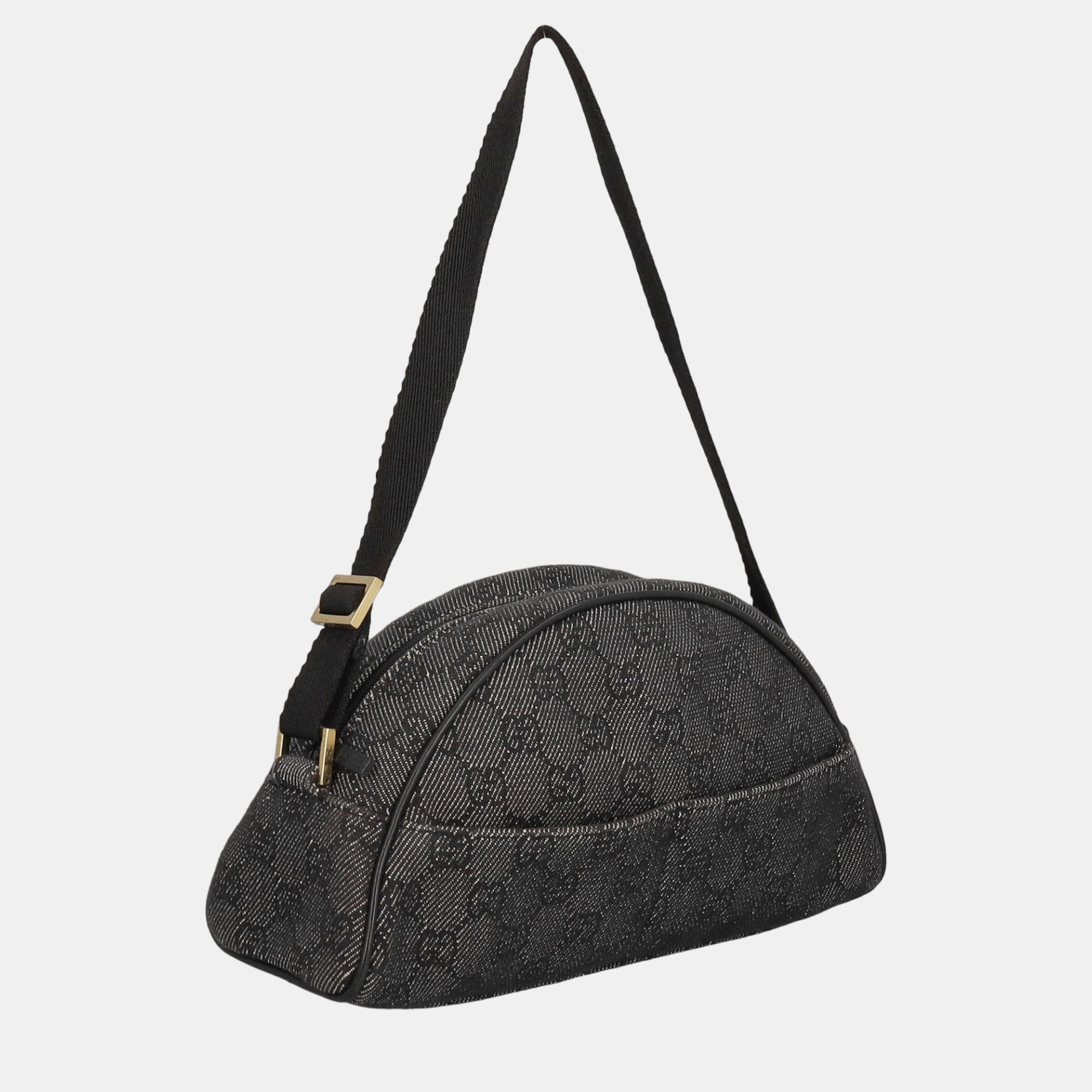 

Gucci Women's Fabric Hobo Bag - Black