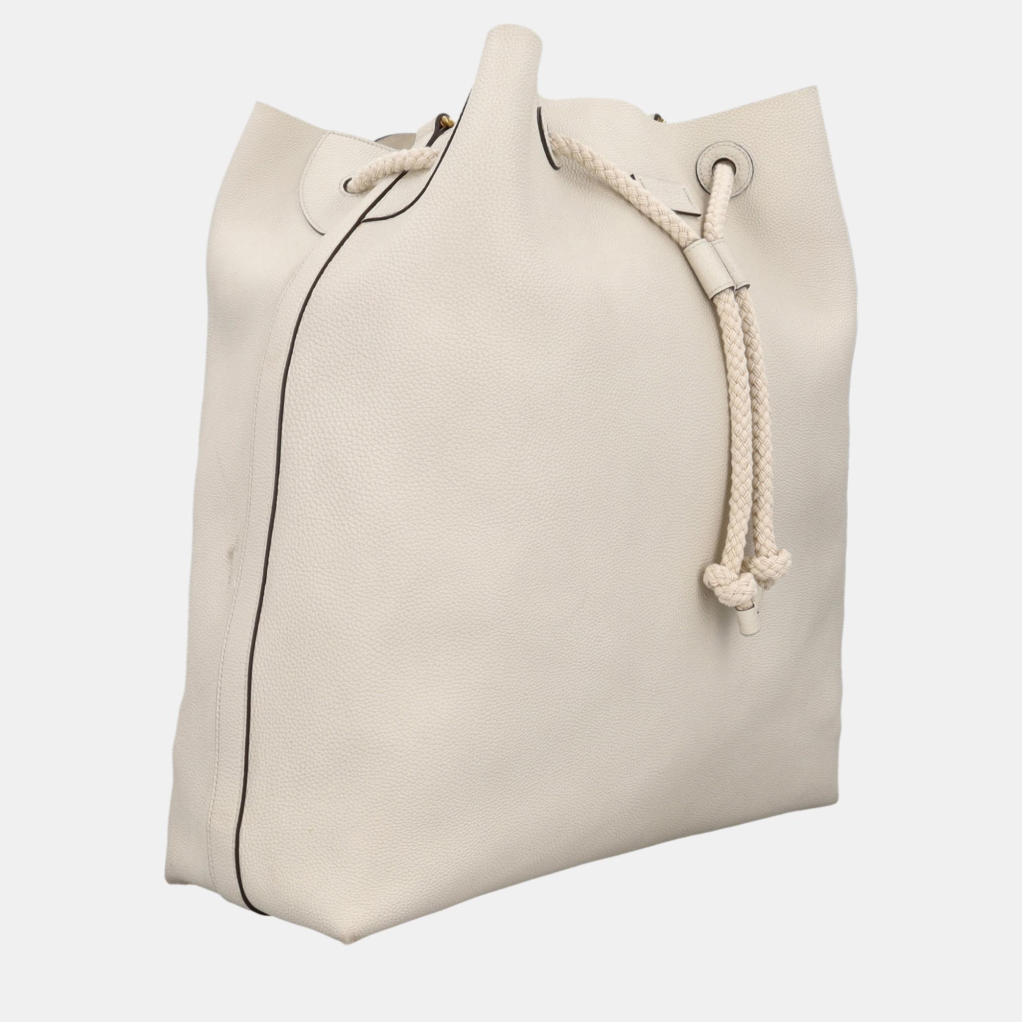 

Gucci Women's Leather Tote Bag - White