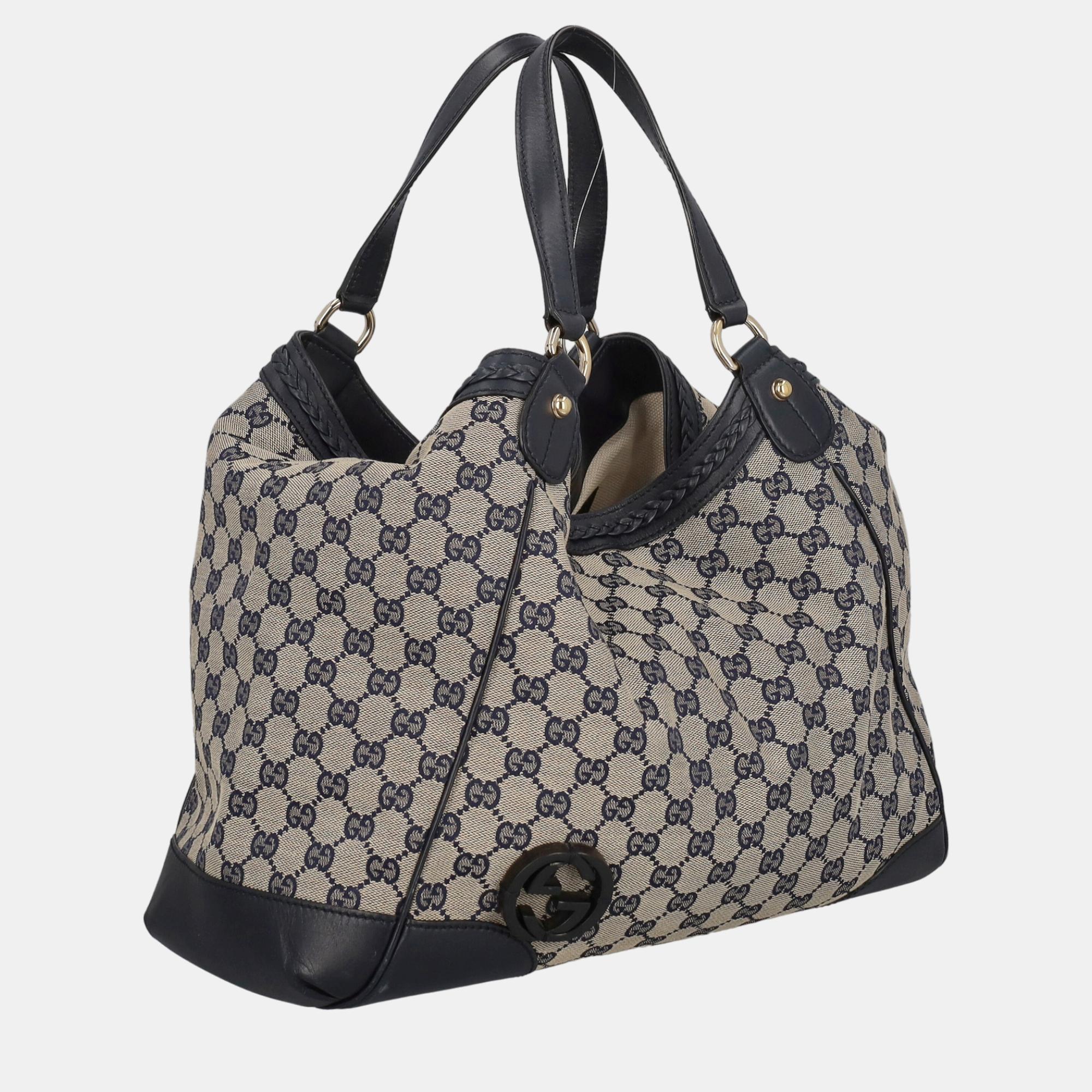 

Gucci Women's Fabric Tote Bag - Beige