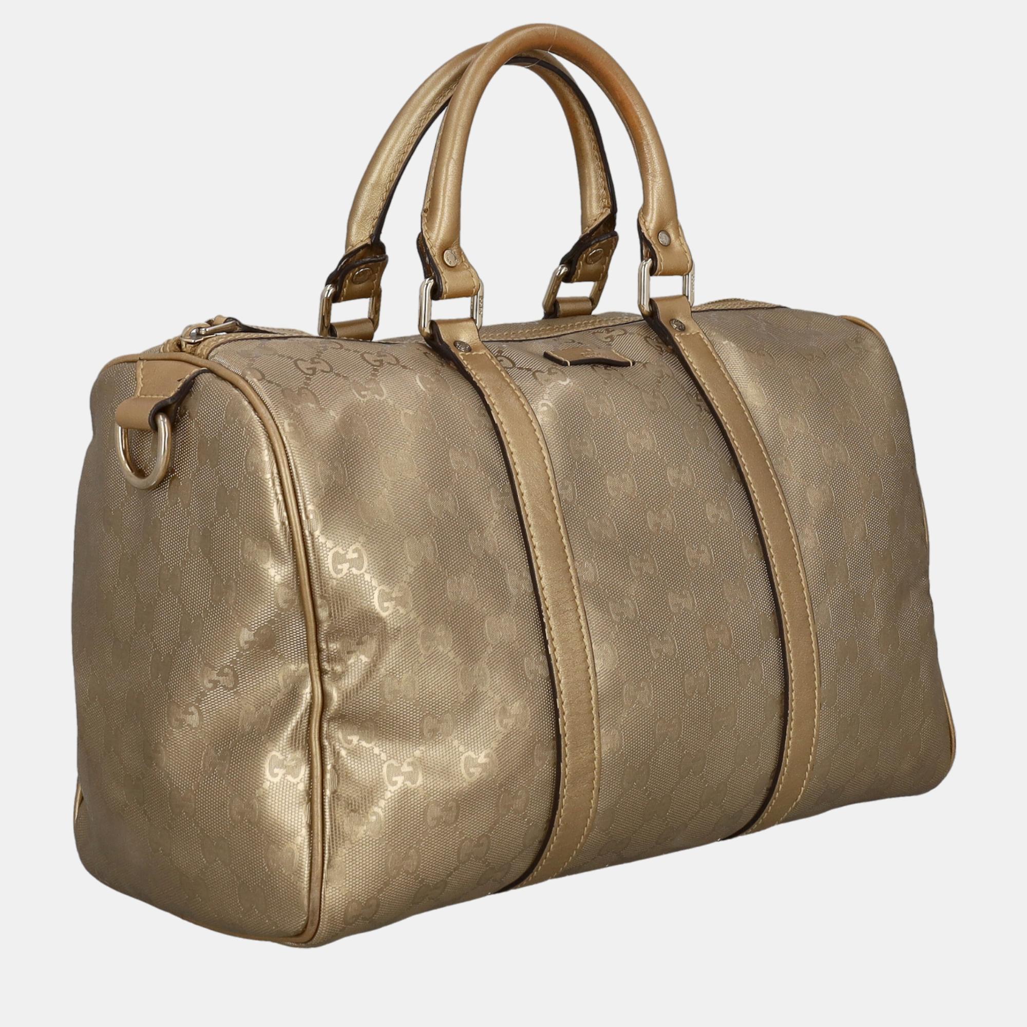

Gucci Women's Synthetic Fibers Handbag - Gold