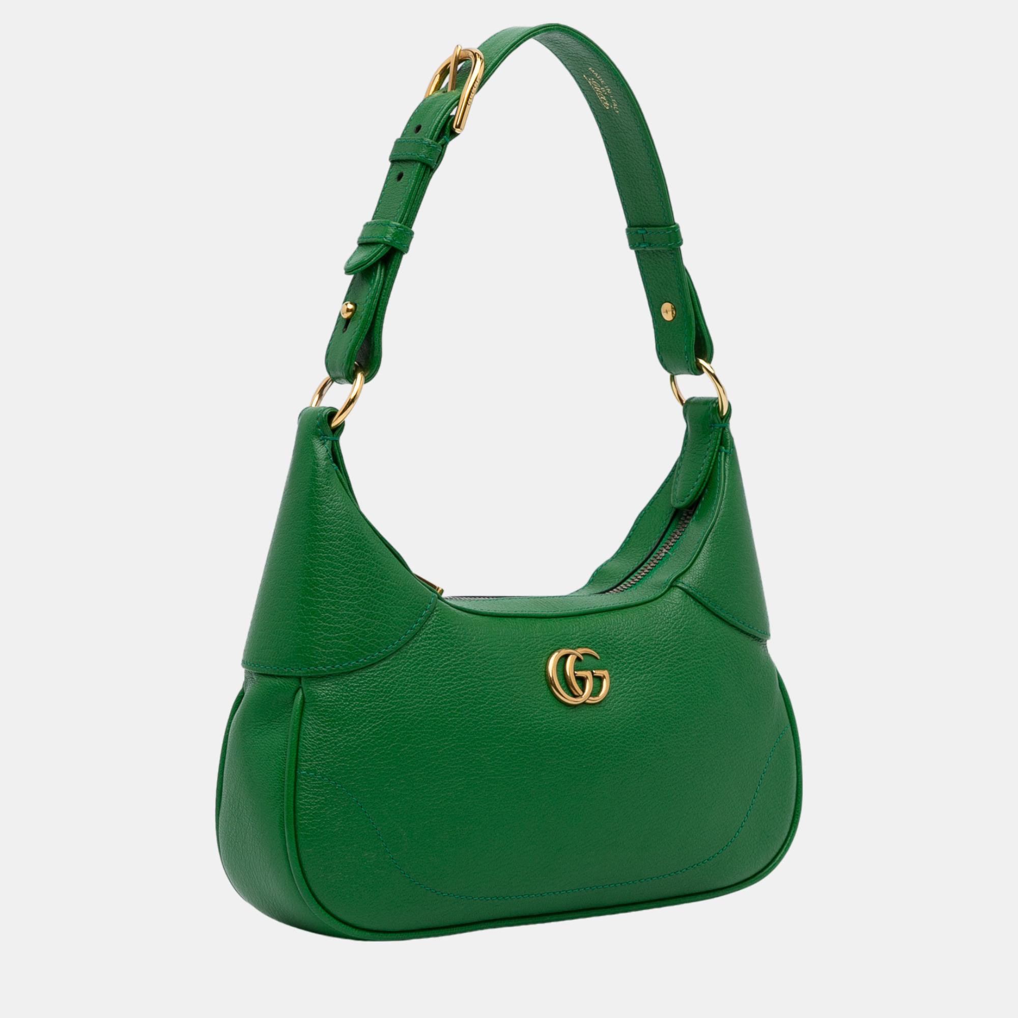 

Gucci Green Small Aphrodite Satchel