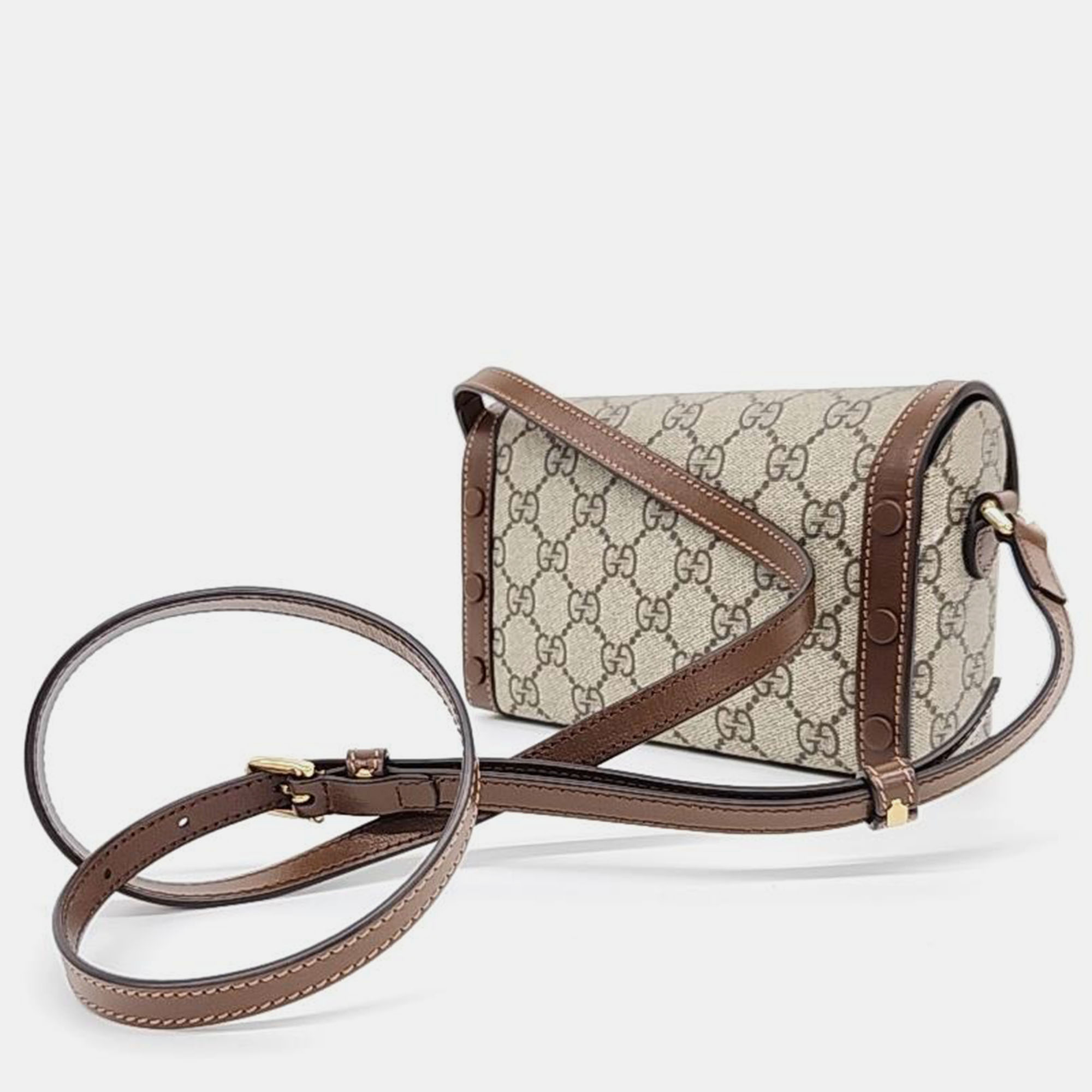 

Gucci Horsebit 1955 Mini Bag, Beige