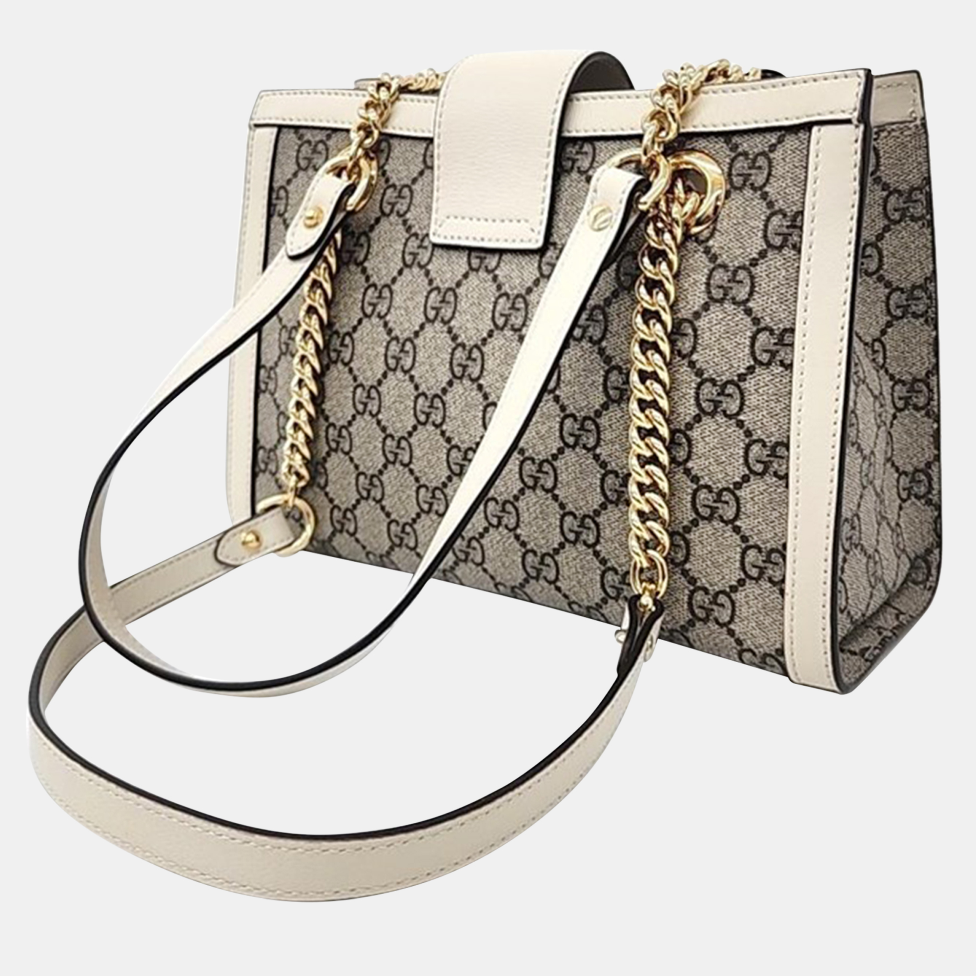 

Gucci Supreme Shoulder Bag, Beige