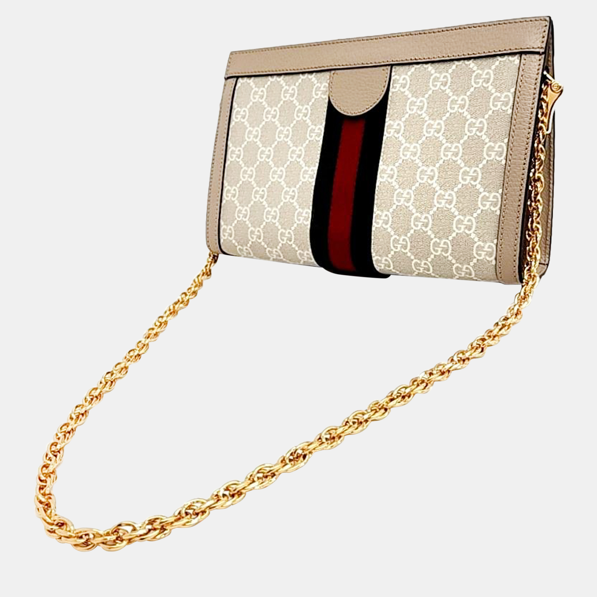 

Gucci Ophidia GG Supreme Shoulder Bag, Beige