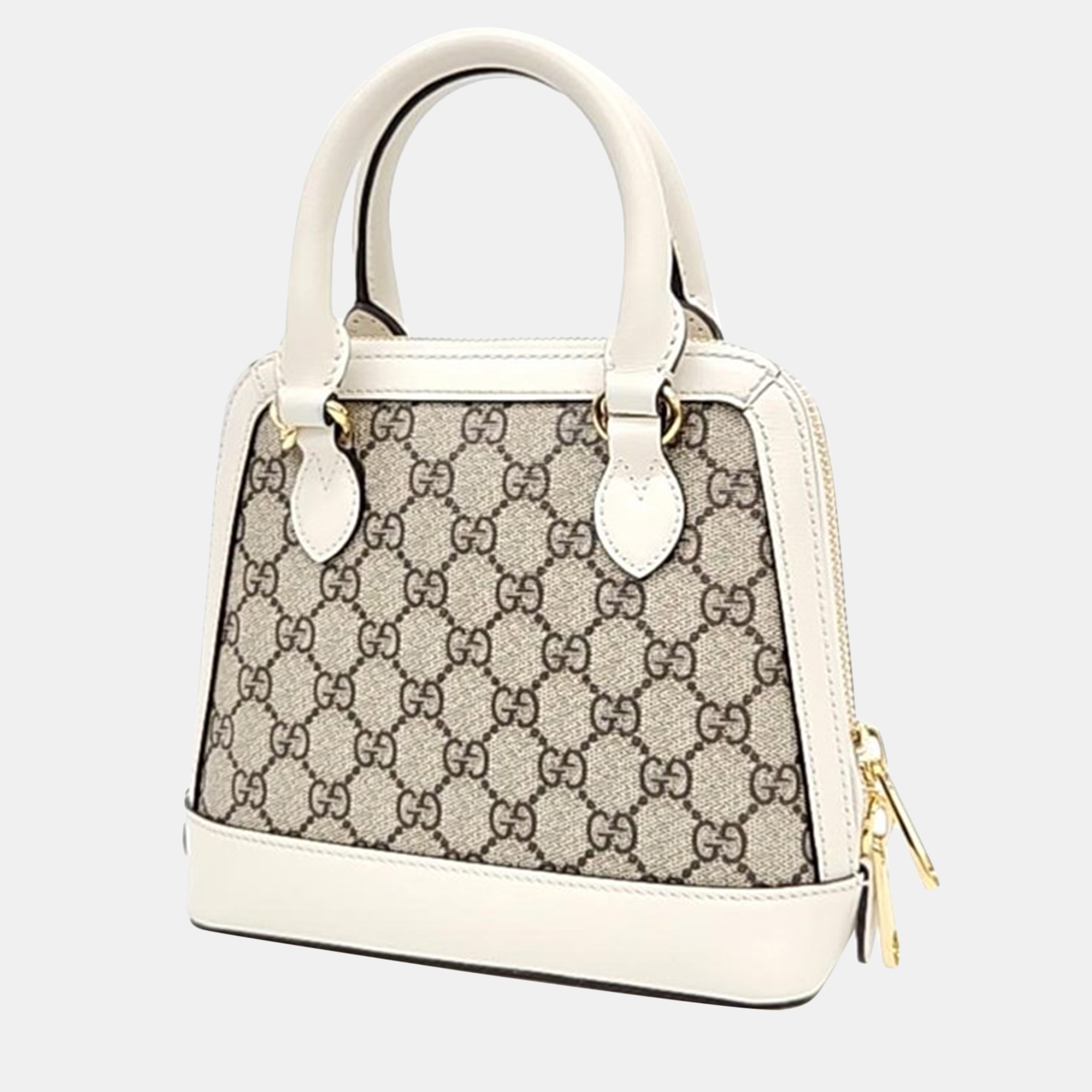 

Gucci Horsebit 1955 Mini Top Handle Bag, Beige