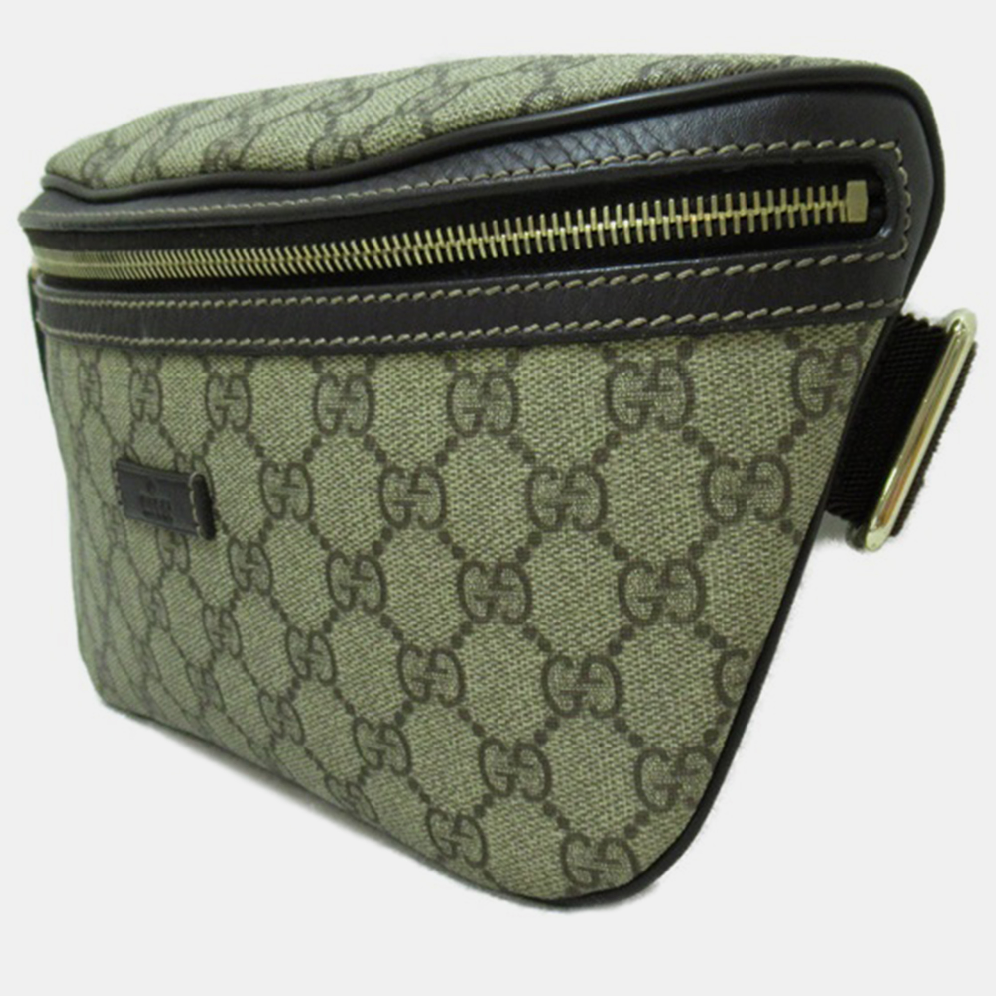 

Gucci Beige/Brown GG Supreme Canvas and Leather Belt Bag
