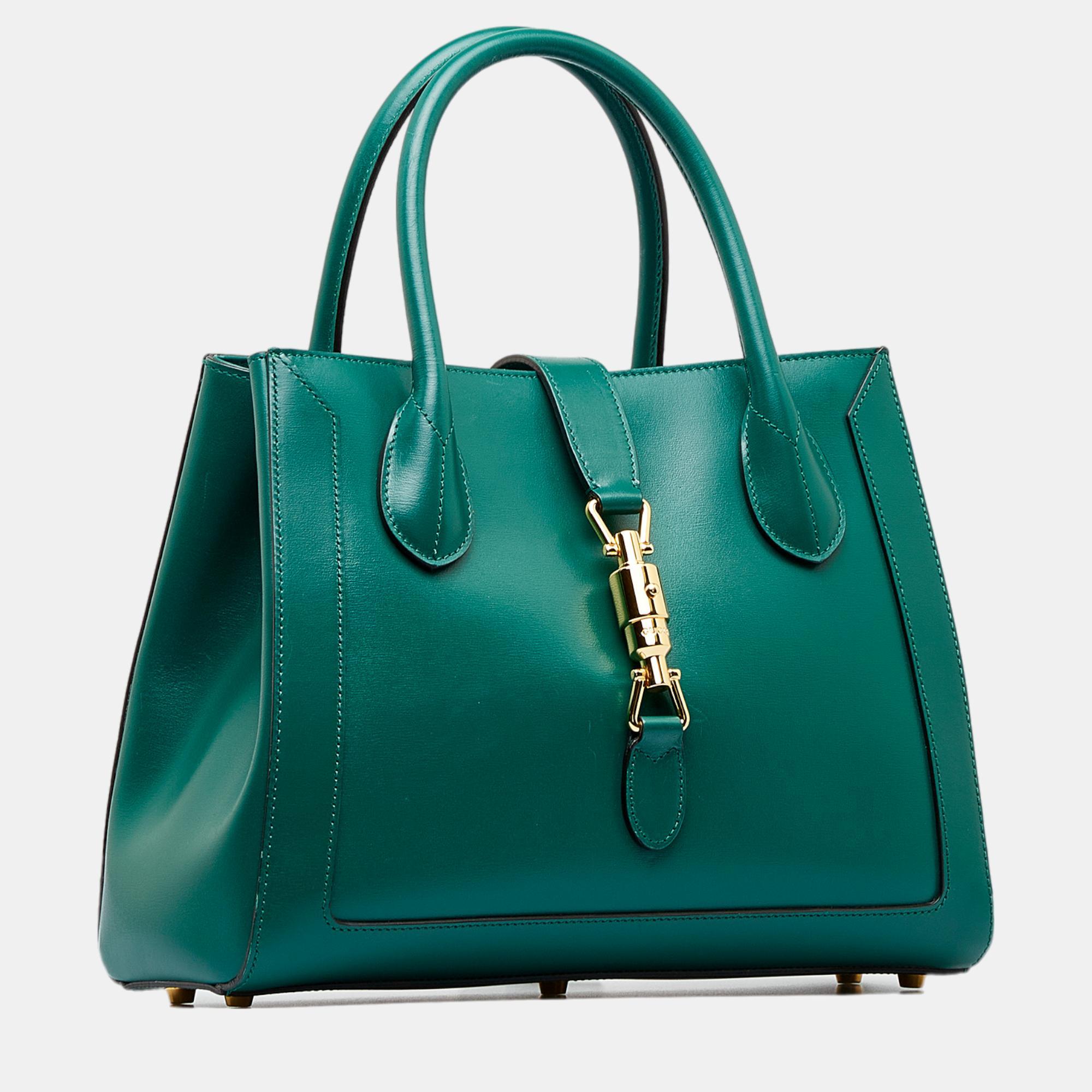 

Gucci Green Medium Jackie 1961 Satchel