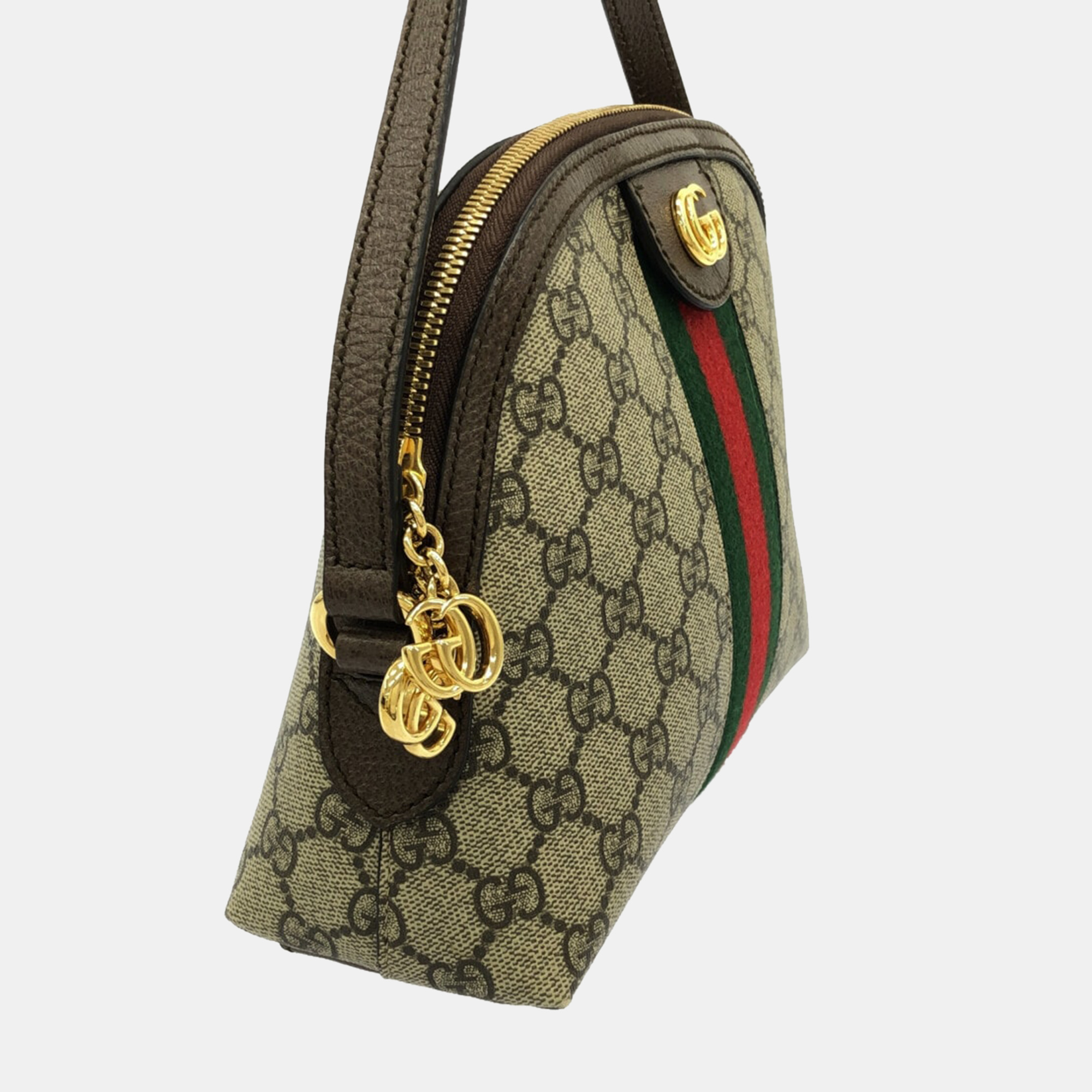 

Gucci Beige GG Canvas Ophidia Dome Shoulder Bag