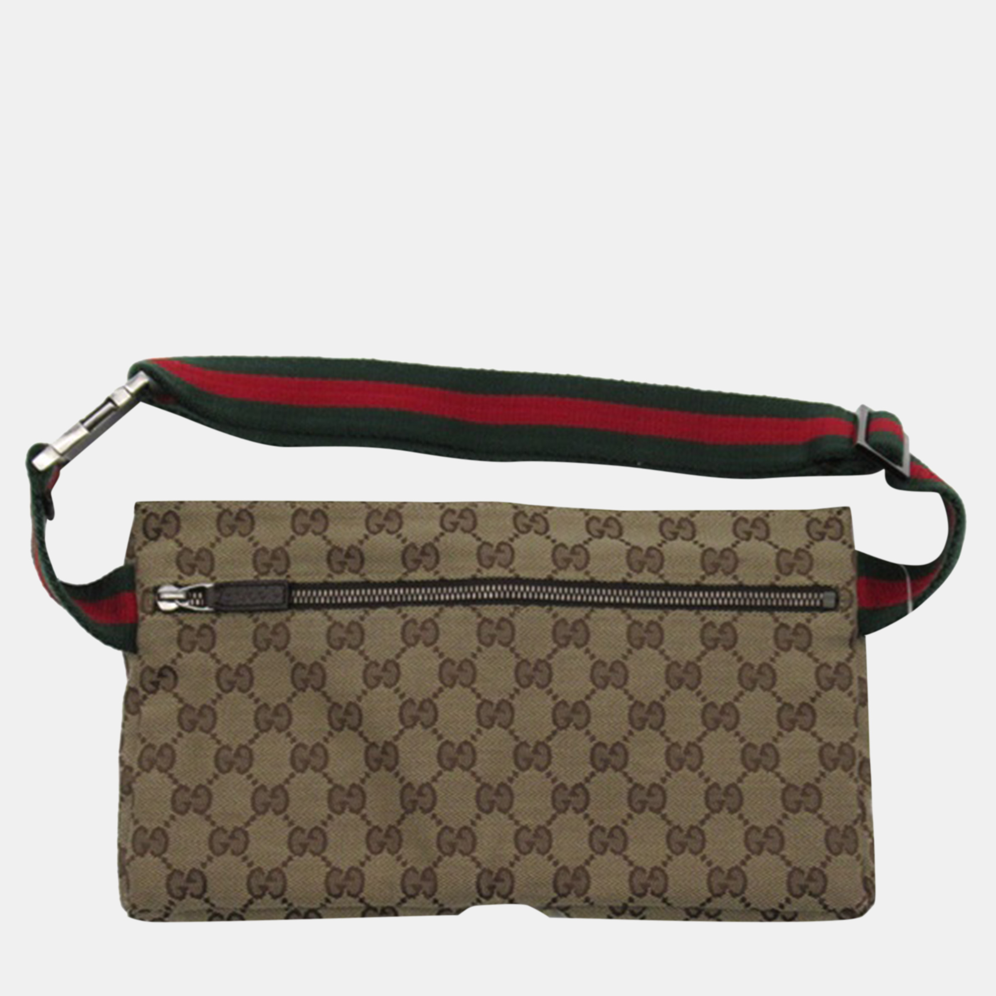 

Gucci Beige/Brown GG Canvas and Leather Belt Bag