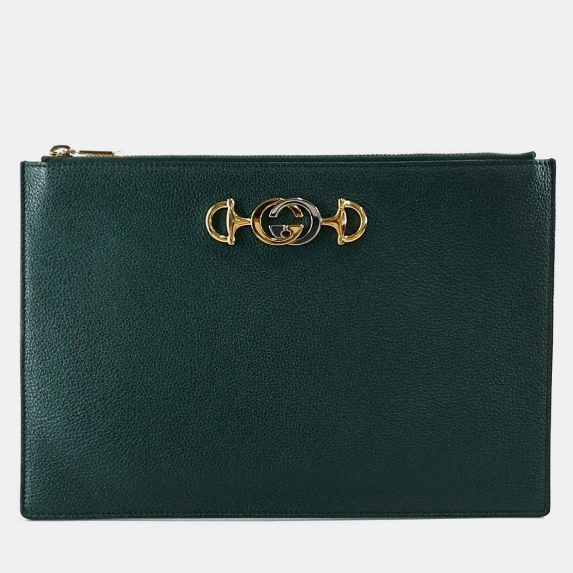 

Gucci Jumeirah Clutch (570728), Green