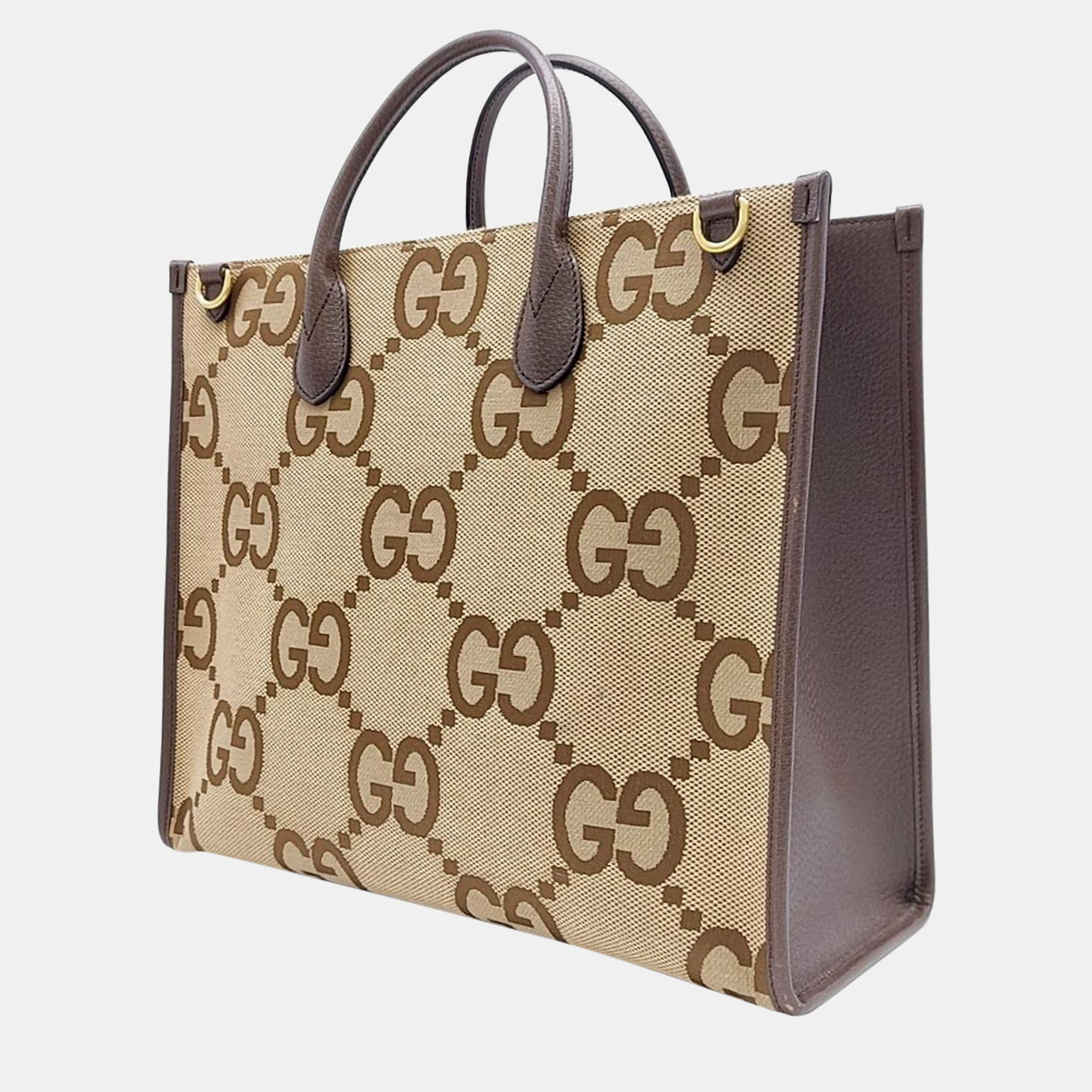 

Gucci Jumbo GG Tote cum Shoulder Bag (678839), Beige