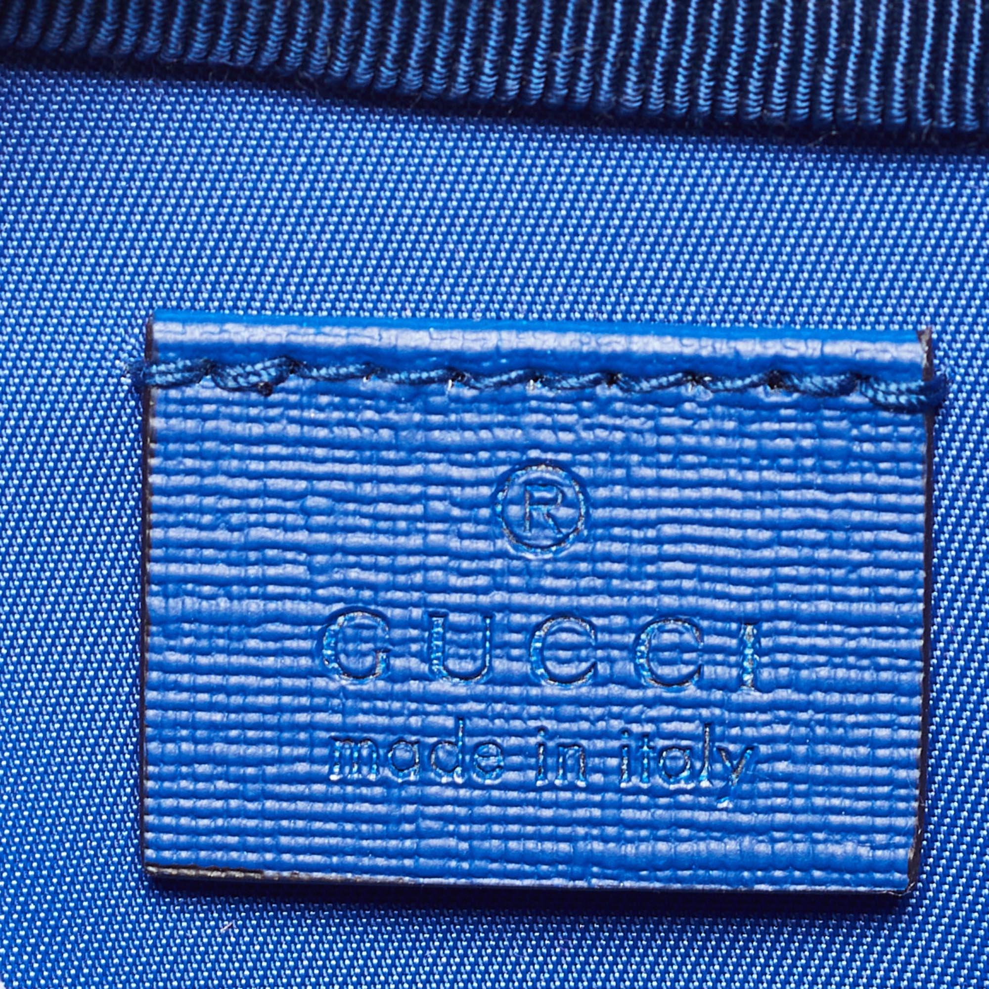 Gucci Multicolor Printed GG Supreme Canvas Belt Bag 
