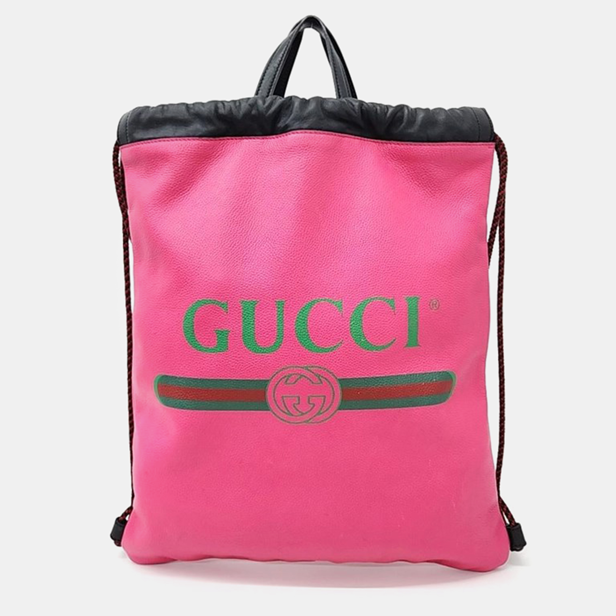 

Gucci Drawstring Backpack (494053), Pink