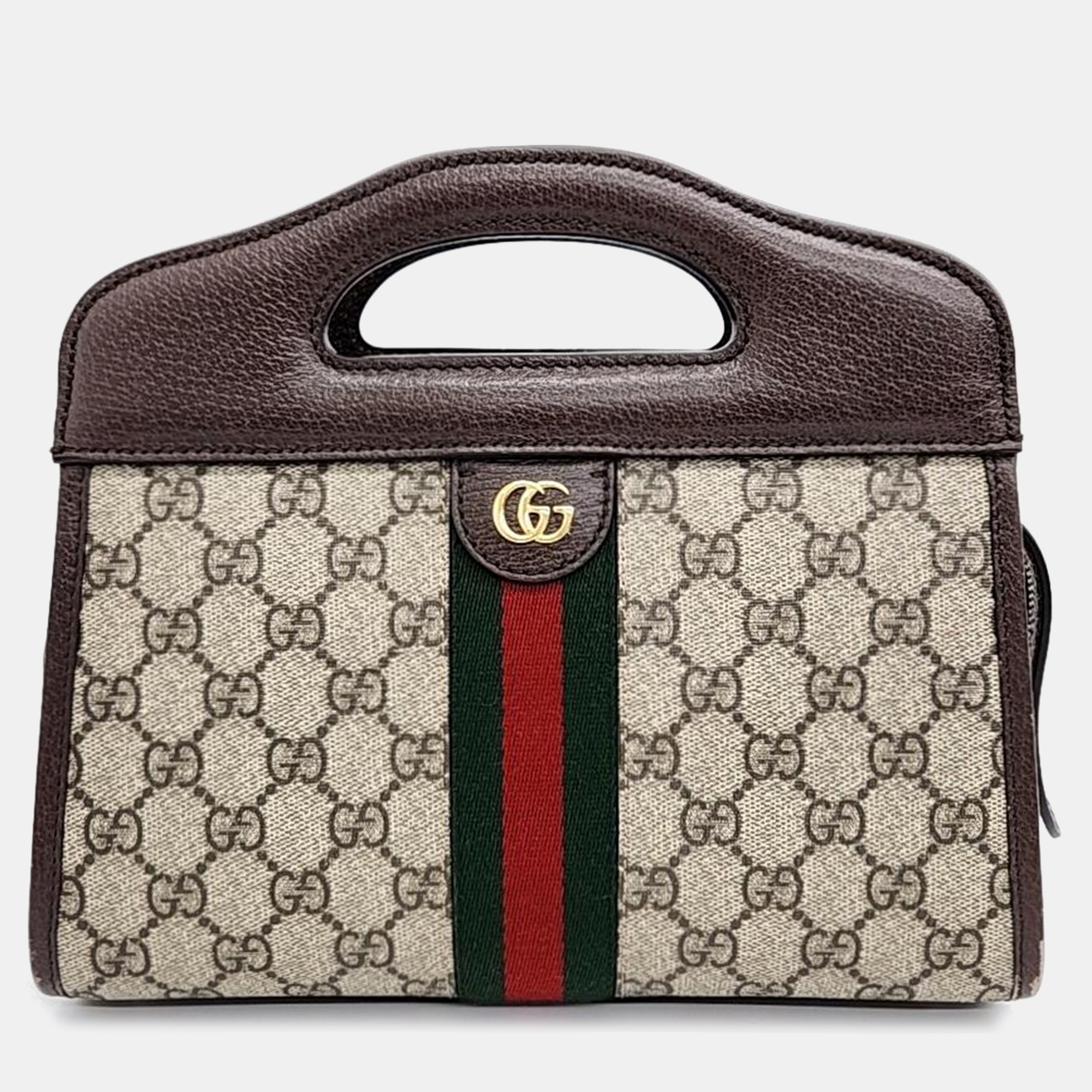 

Gucci GG Supreme Web Tote cum Shoulder Bag (693724), Beige
