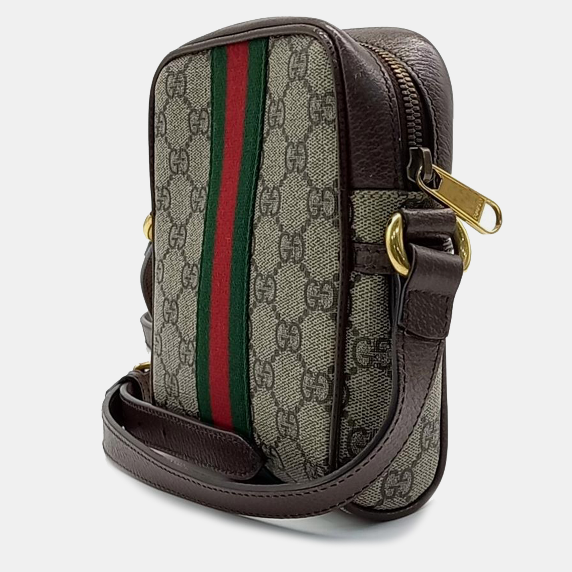 

Gucci Ophidia GG Crossbody Bag (598127)), Brown