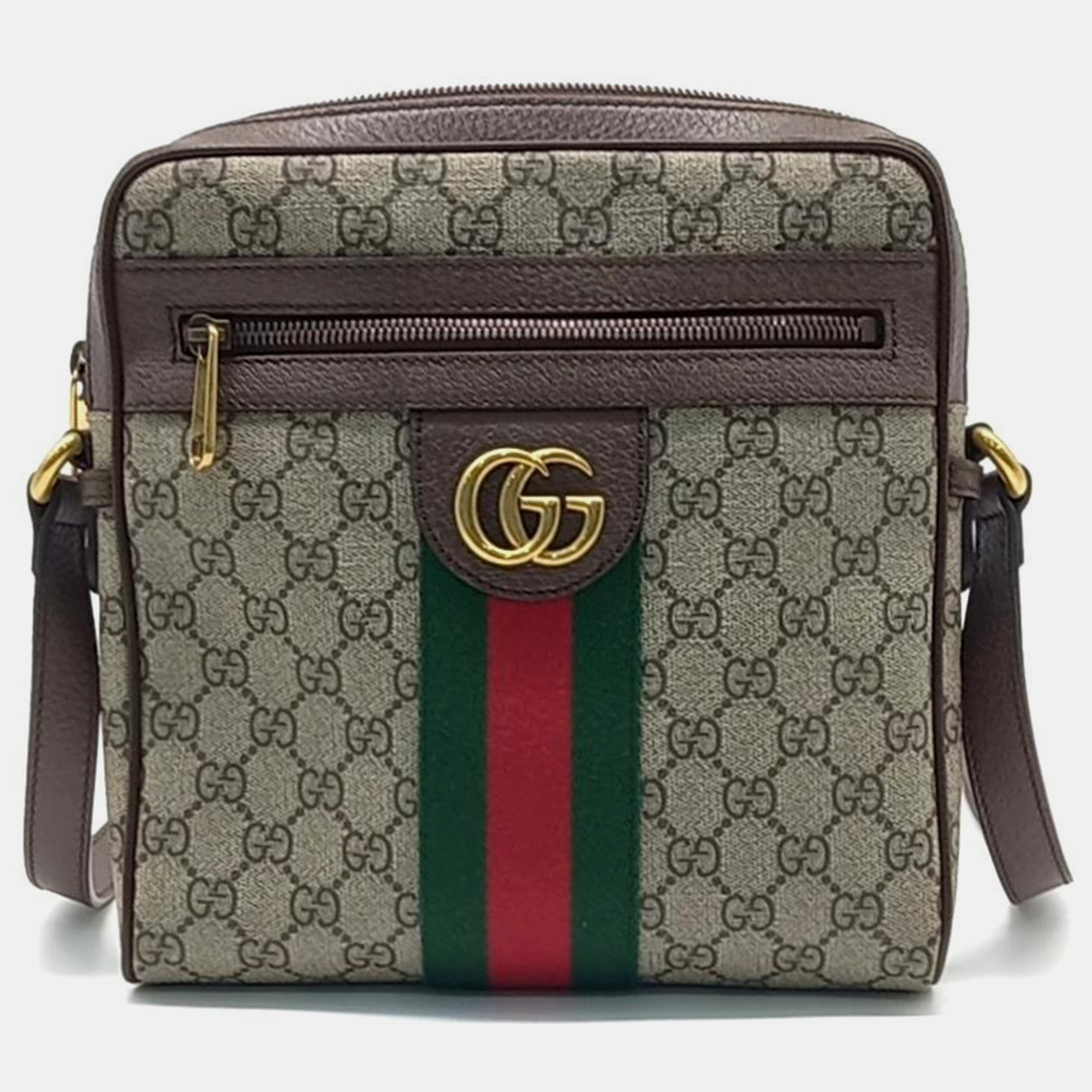 

Gucci Ophidia GG Small Messenger Bag (547926), Beige