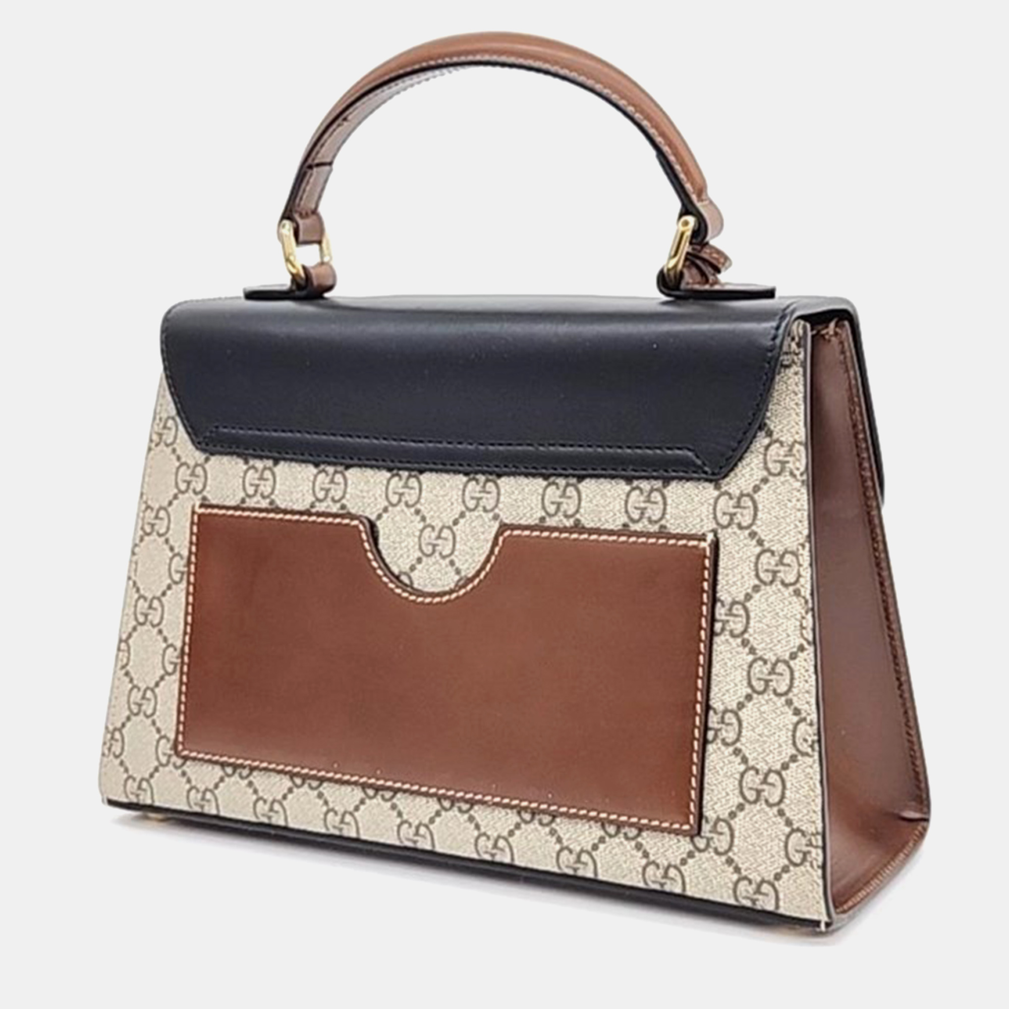 

Gucci Padlock Supreme Tote and Shoulder Bag (453188), Multicolor