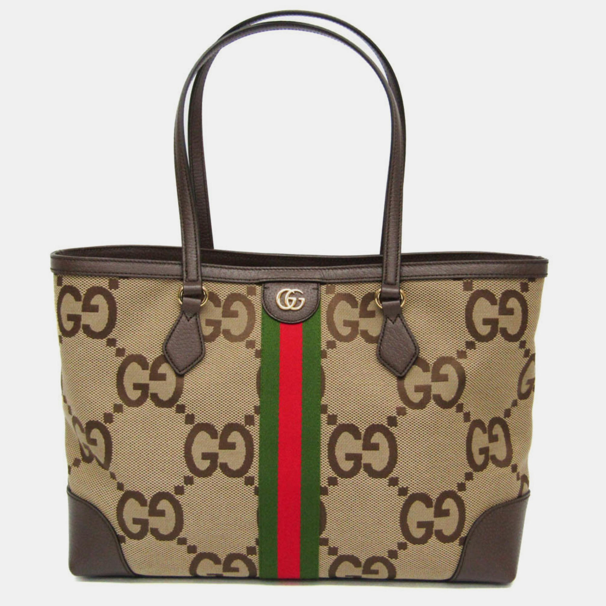 

Gucci Leather, Suede  Ophidia Totes, Brown