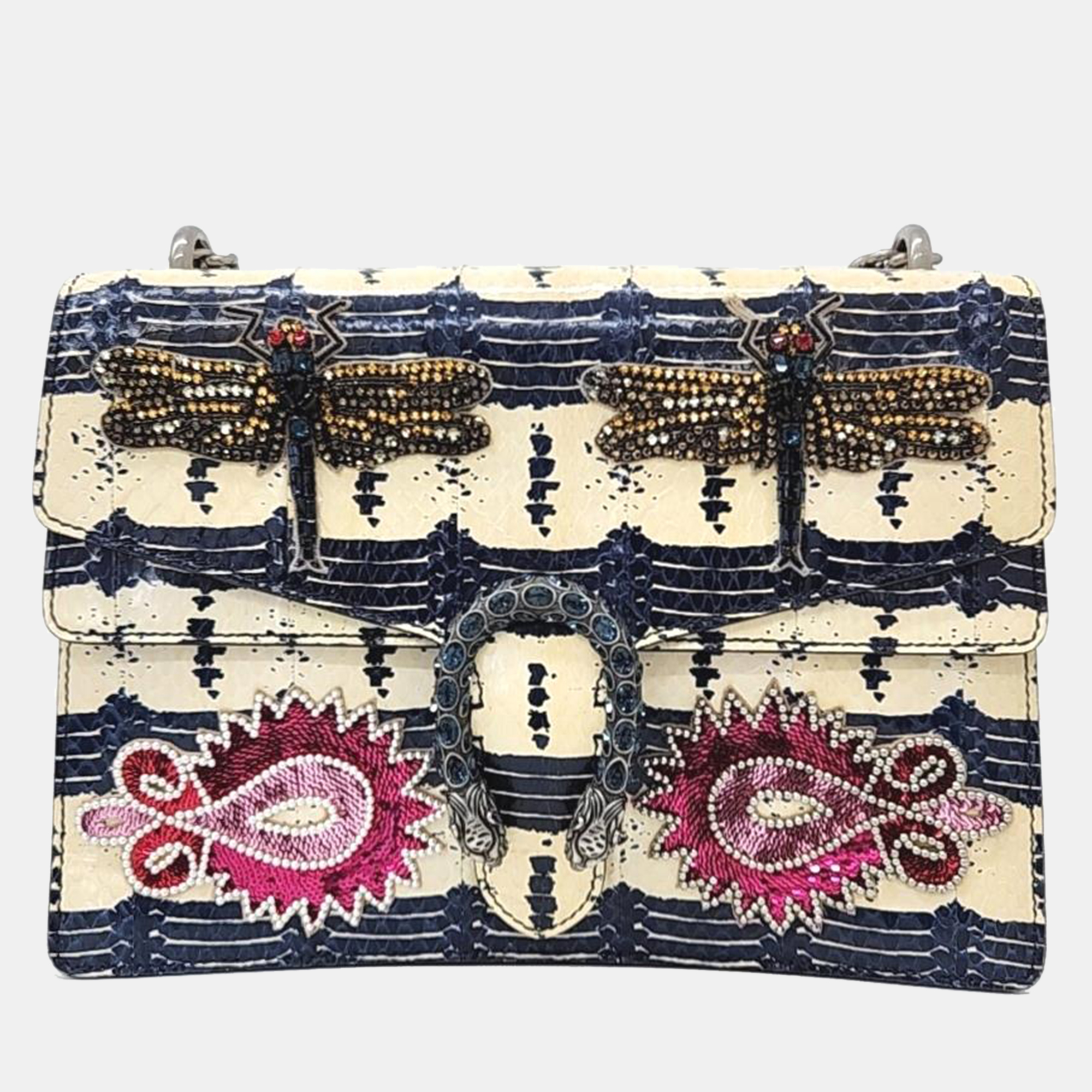 

Gucci Dionysus Python Chain Shoulder Bag (400235), Multicolor