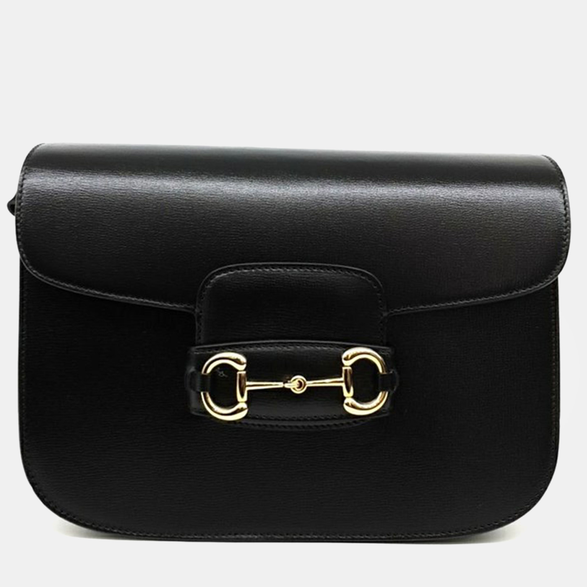 

Gucci 1955 Horsebit Shoulder Bag (602204)), Black