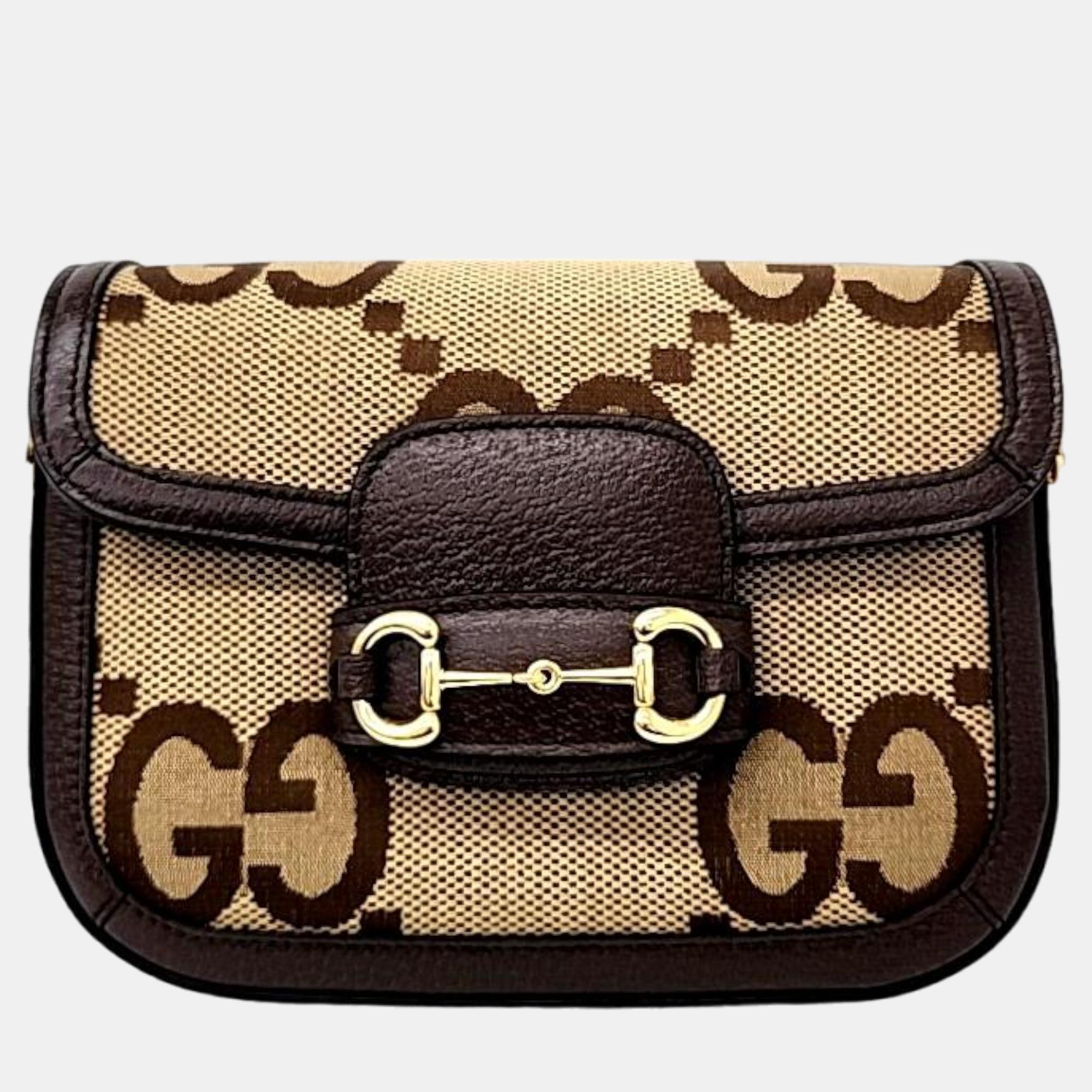 

Gucci Horsebit Mini Bag, Beige