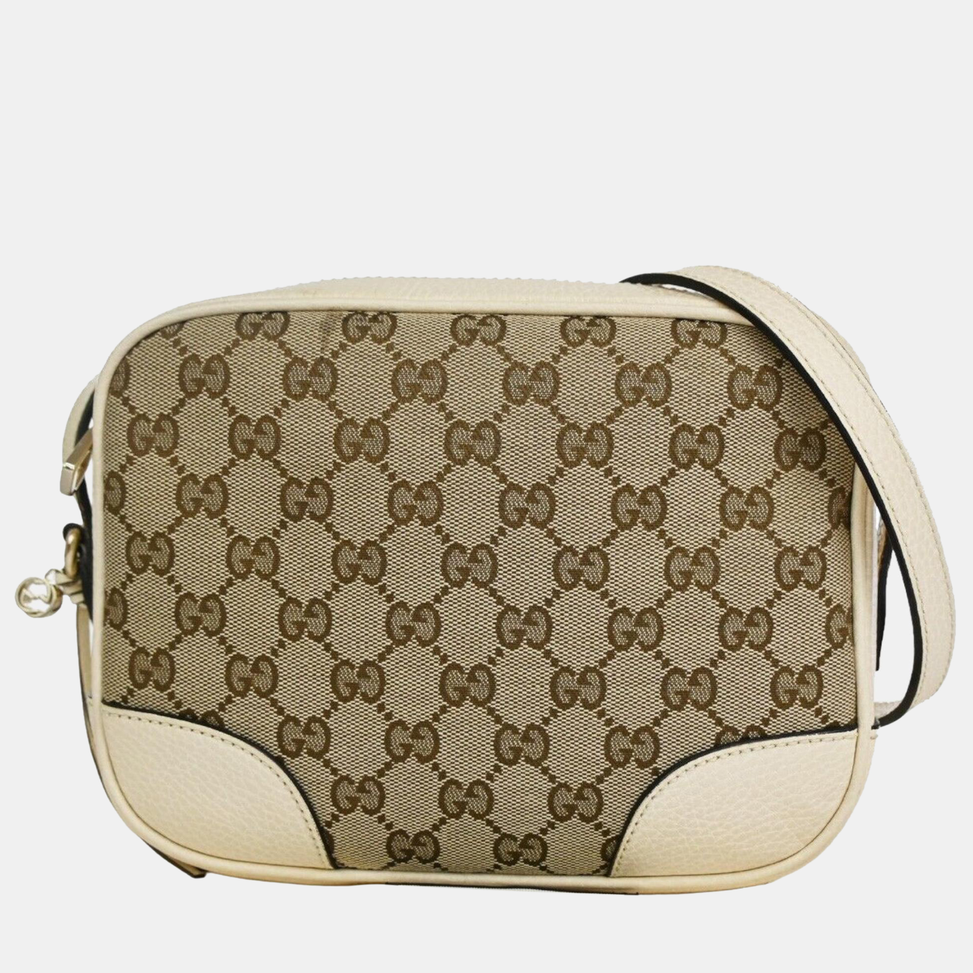 

Gucci Beige Canvas Bree shoulder bag