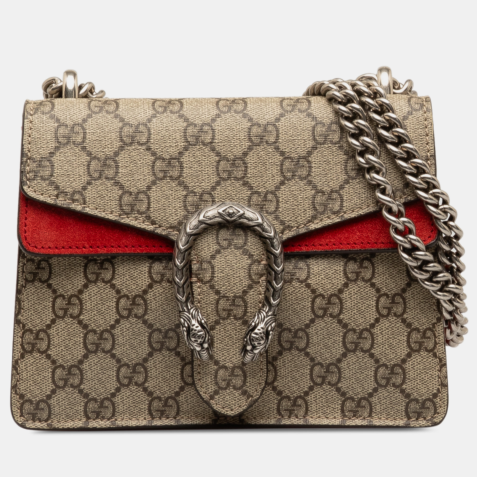 

Gucci Mini GG Supreme Dionysus Crossbody Bag, Beige