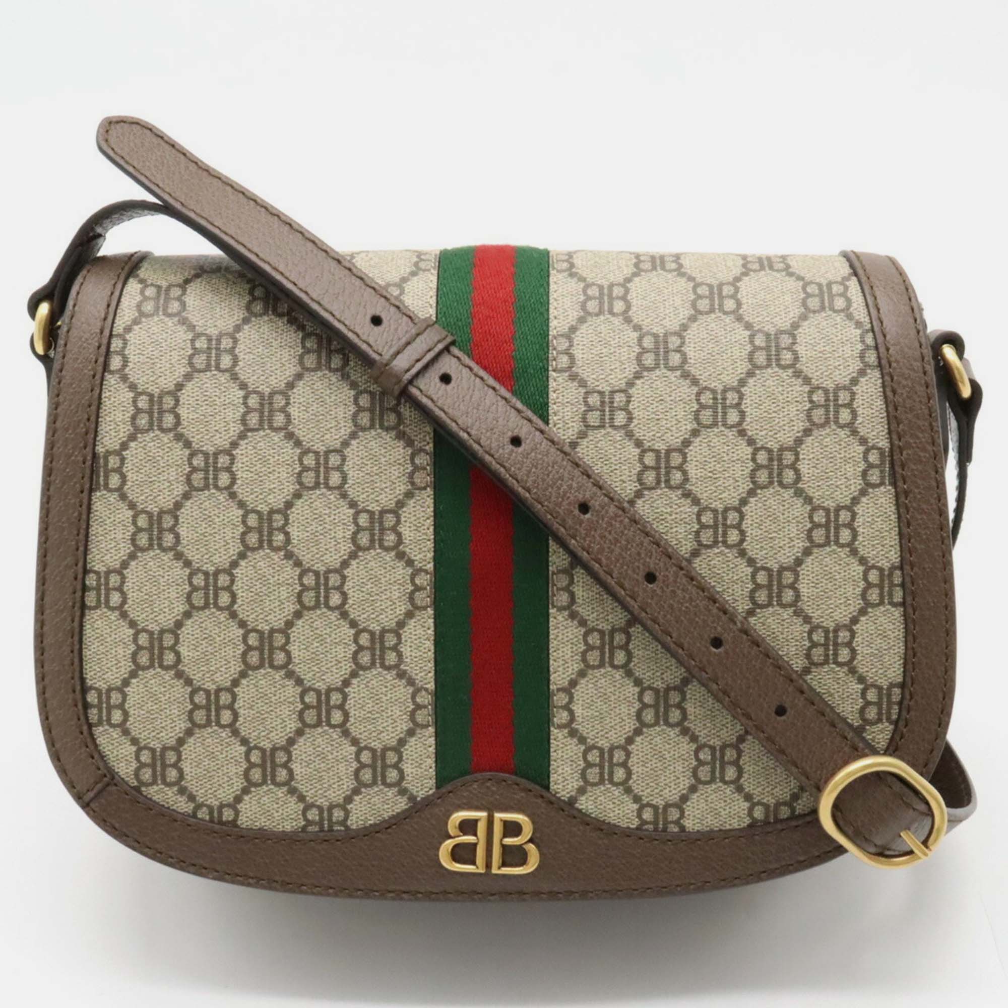 

Gucci x Balenciaga Beige The Hacker Project Medium Shoulder Bag, Brown