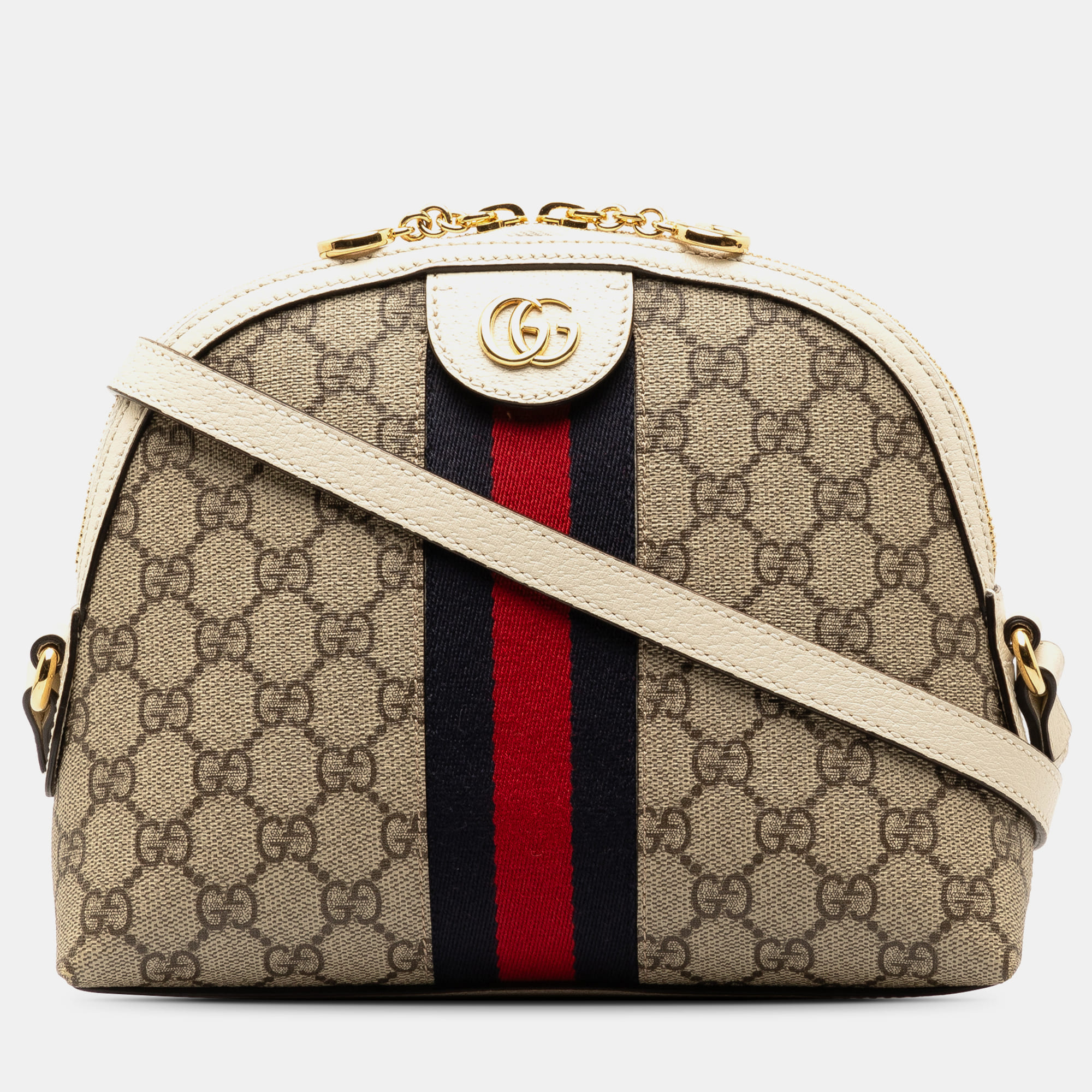 

Gucci Small GG Supreme Ophidia Crossbody Bag, Beige