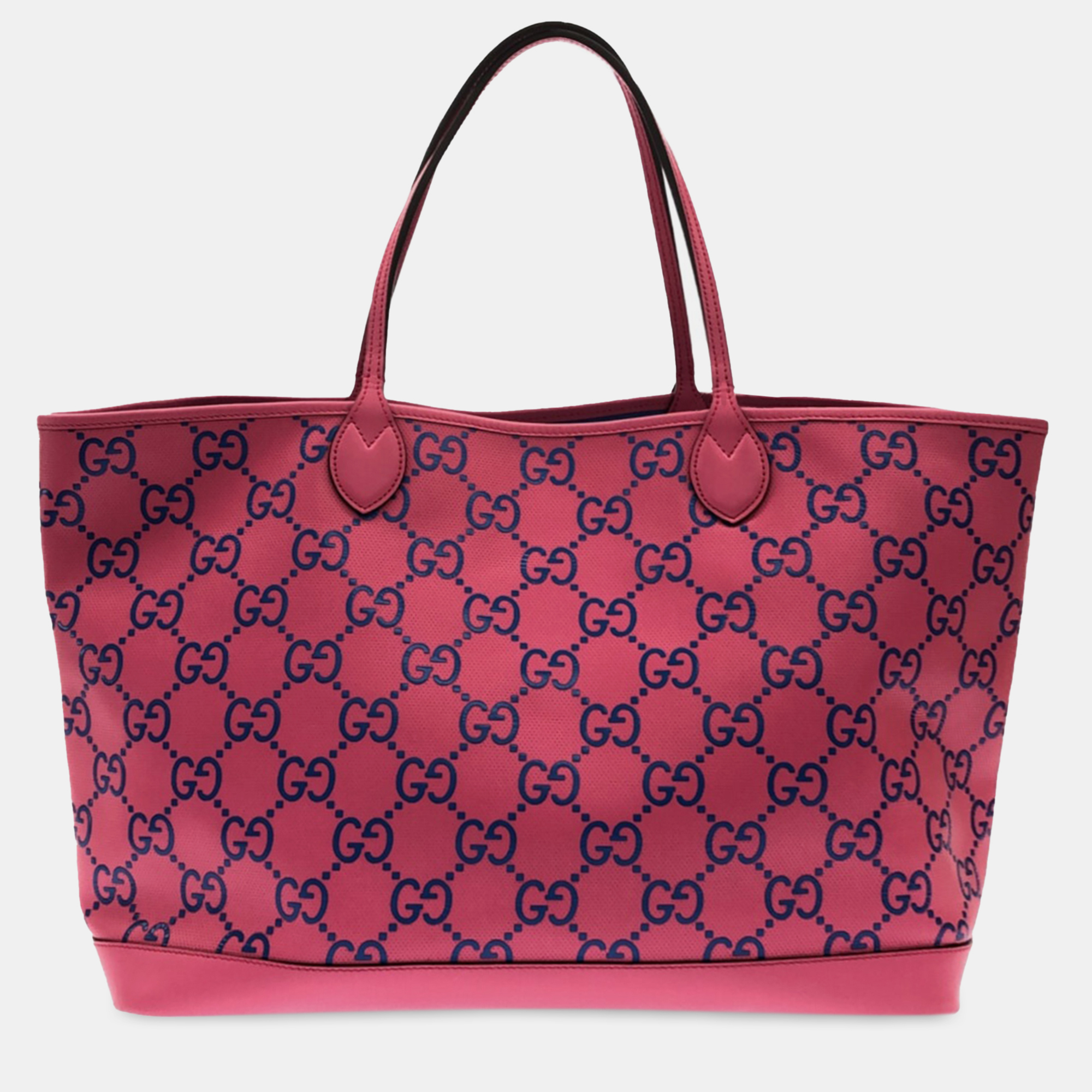 

Gucci Large GG Embossed Tote, Pink