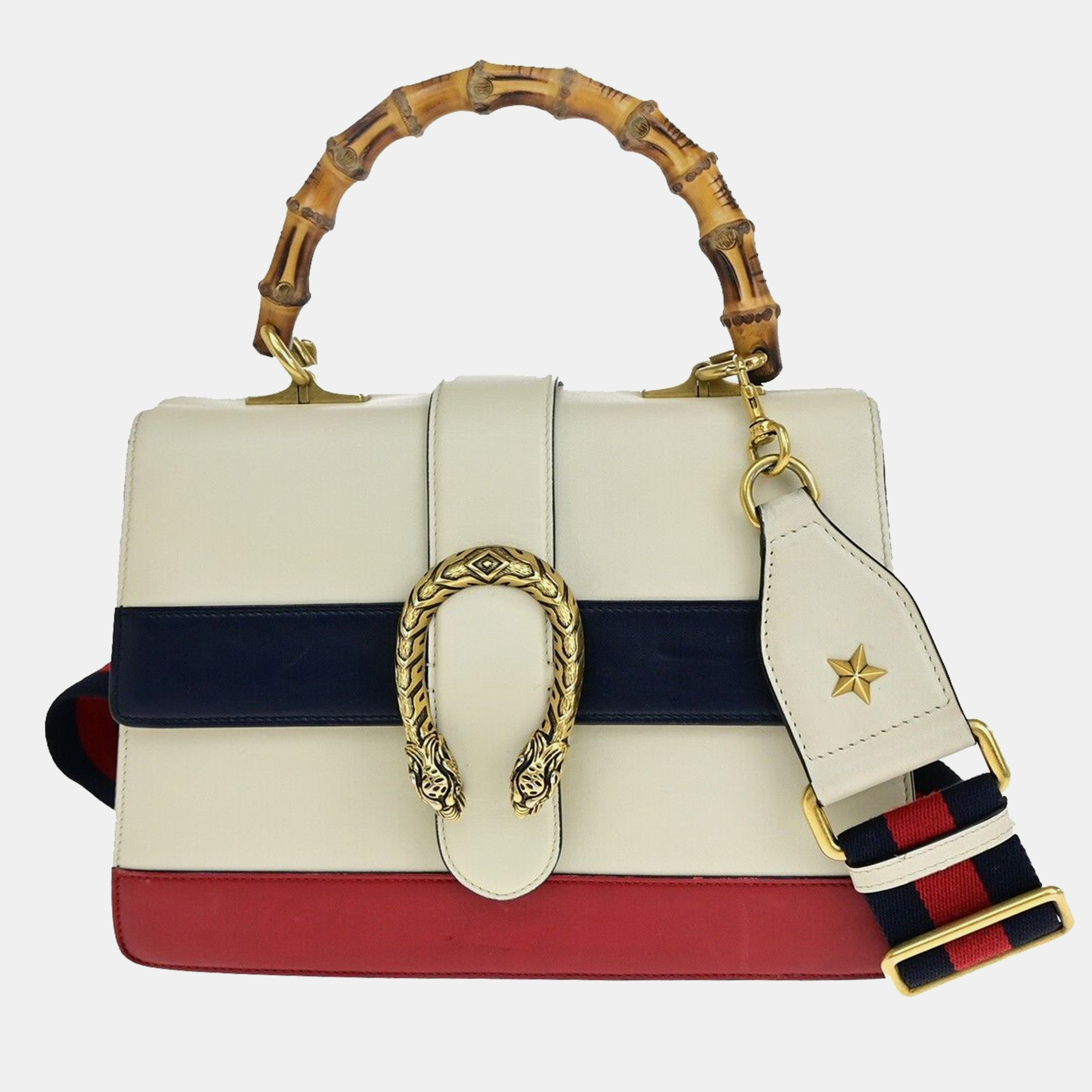 

Gucci Multicolor Leather Dionysus Top Handle Bag