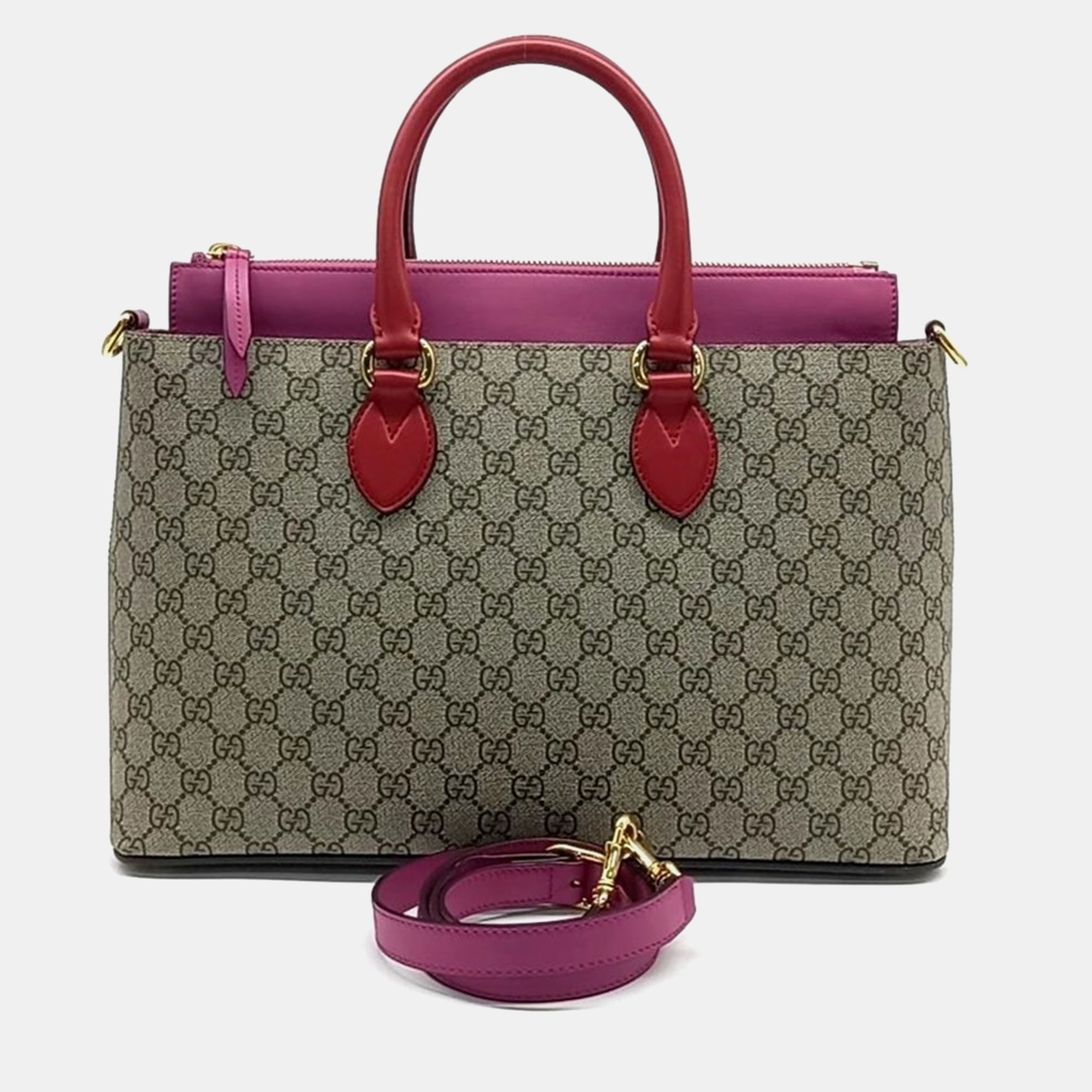 

Gucci Supreme Top Handle Tote & Shoulder Bag, Beige