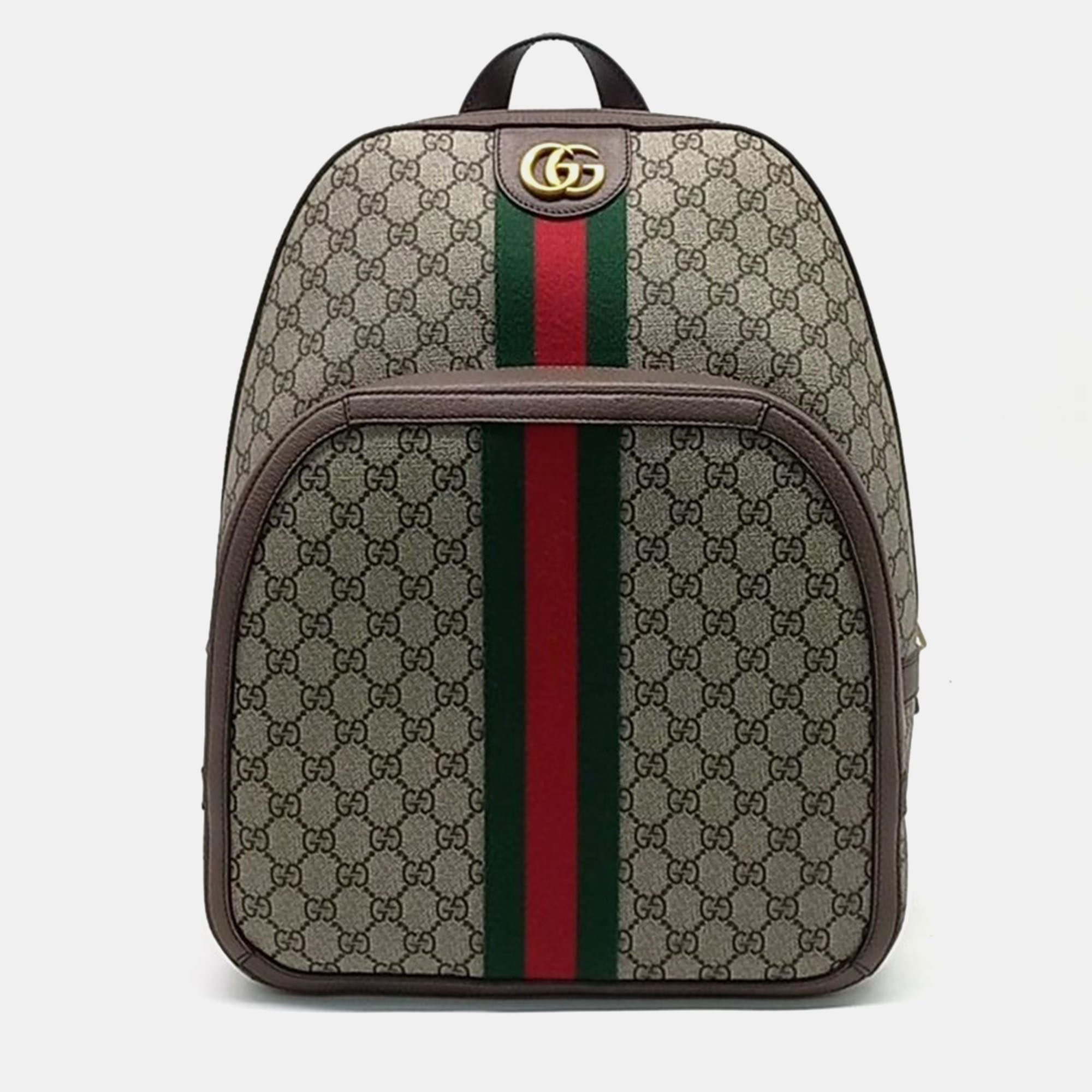 

Gucci Ophidia GG Supreme Medium Backpack, Beige