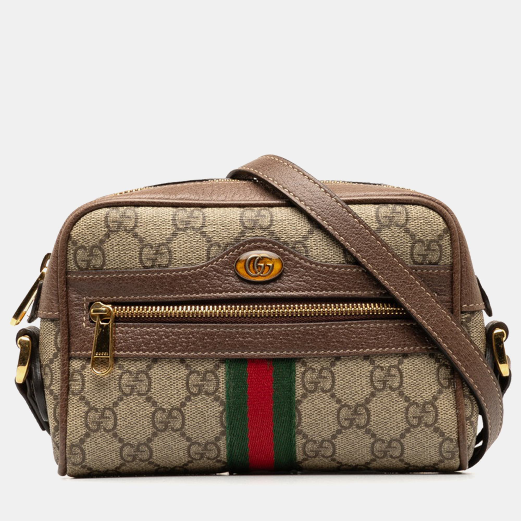 

Gucci Beige GG Canvas and Leather Ophidia Crossbody Bag