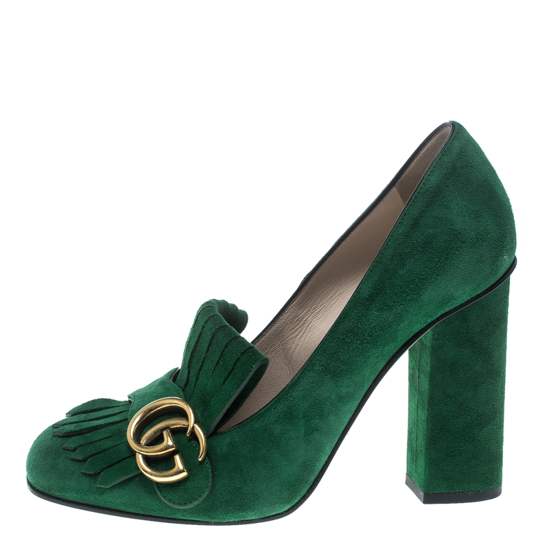 gucci emerald shoes
