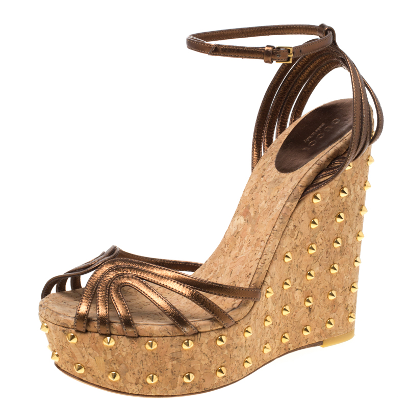 gucci platform wedge