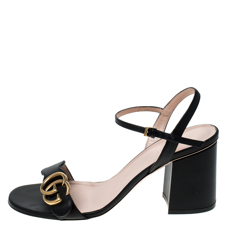 gucci sandals ankle strap