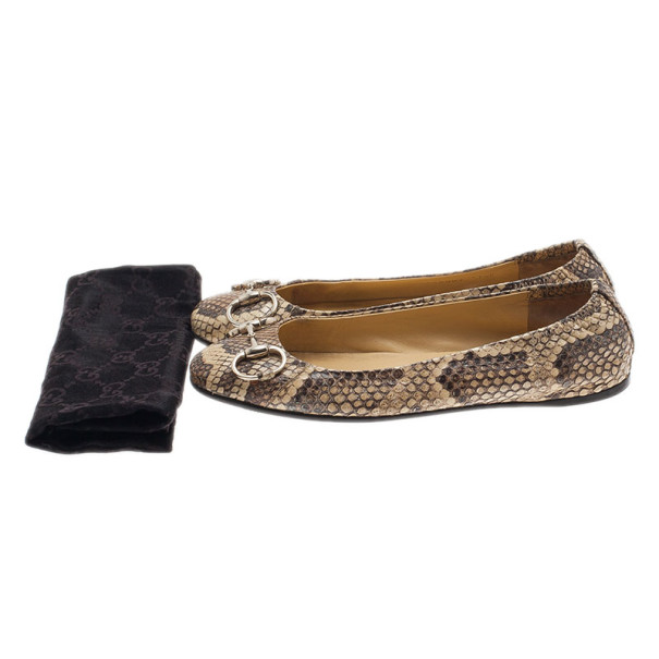 gucci horsebit ballerina