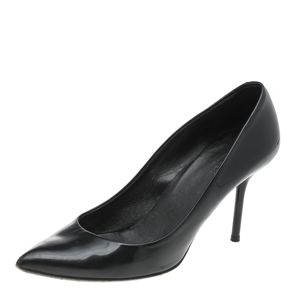 

Gucci Black Patent Leather Pointed Toe Pumps Size