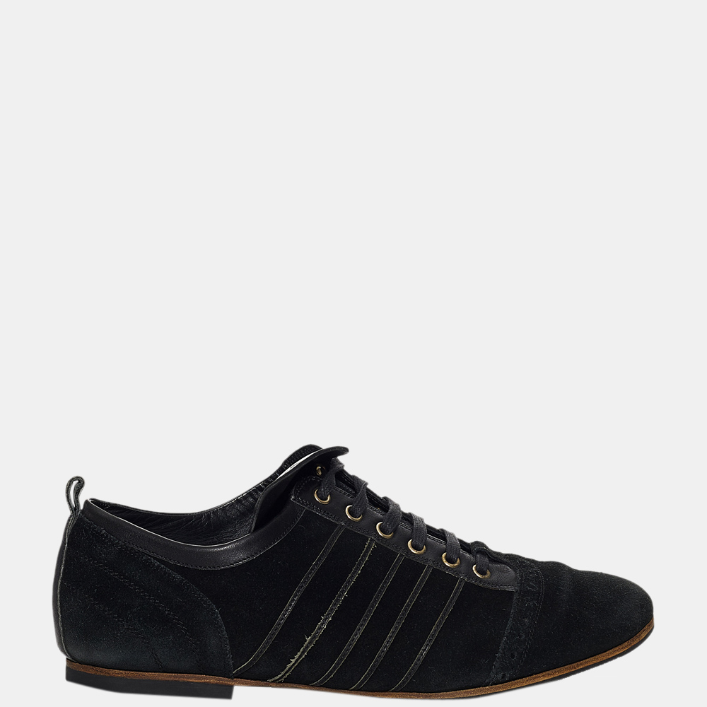 

Gucci Black Suede Leather Sneaker
