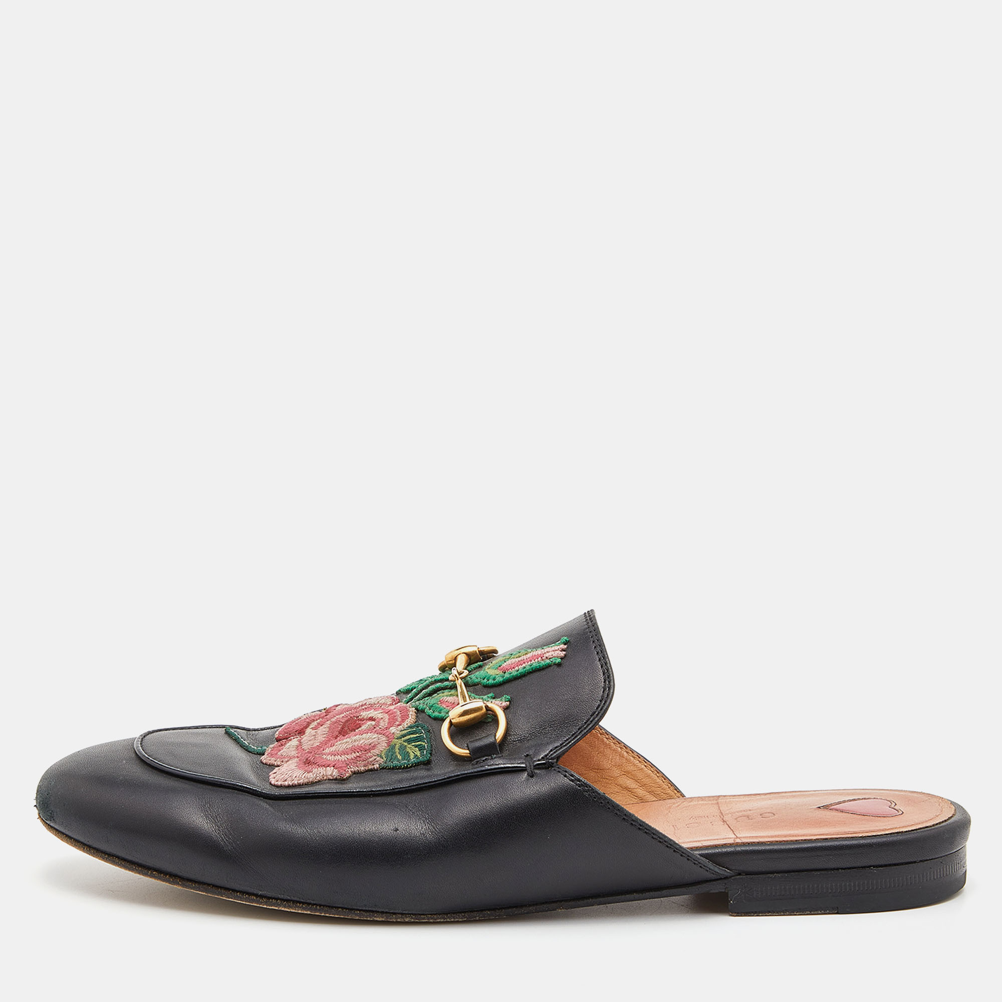 Gucci mules flower online