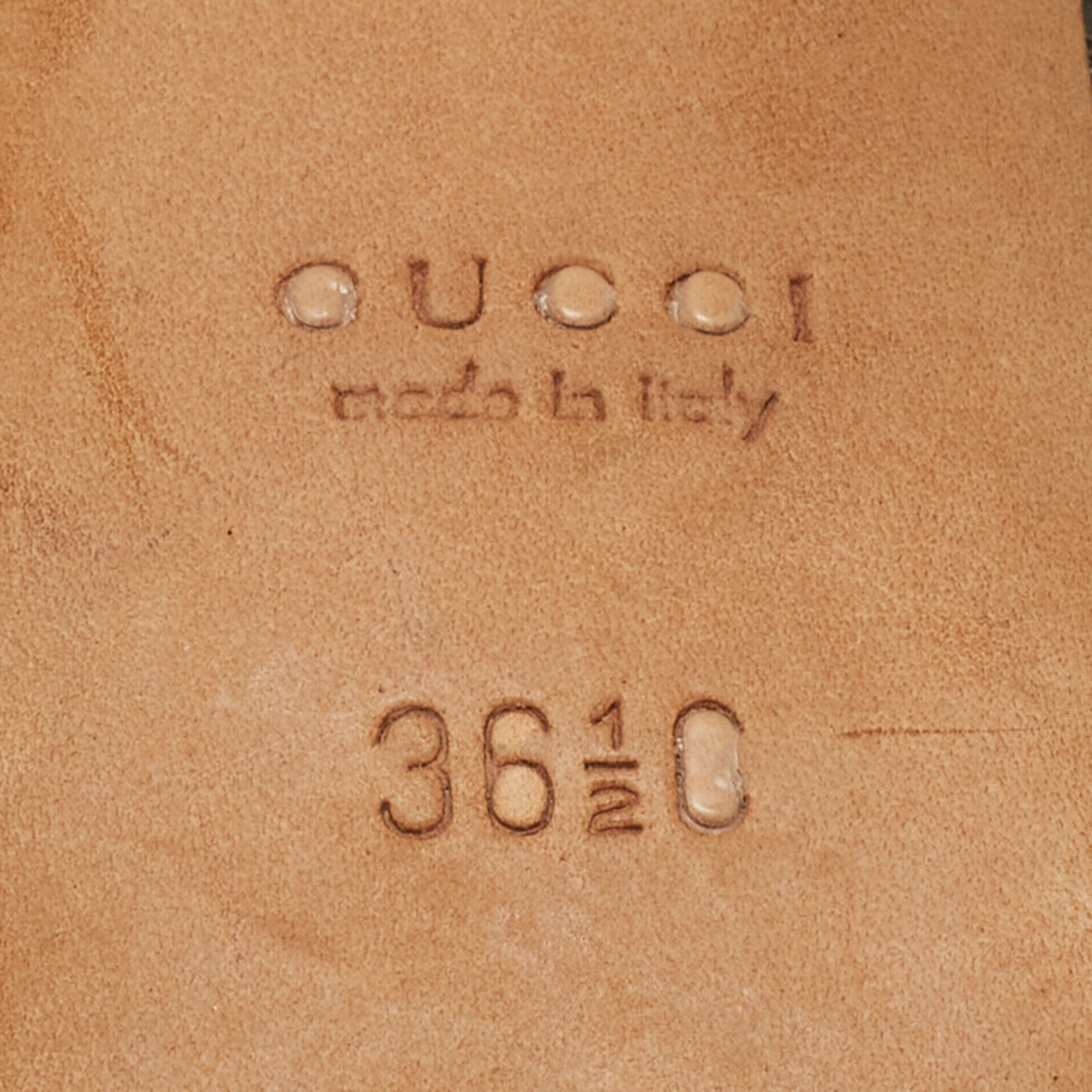 Gucci Tricolor Python, Crocodile and Lizard Platform Pumps Size 36.5 