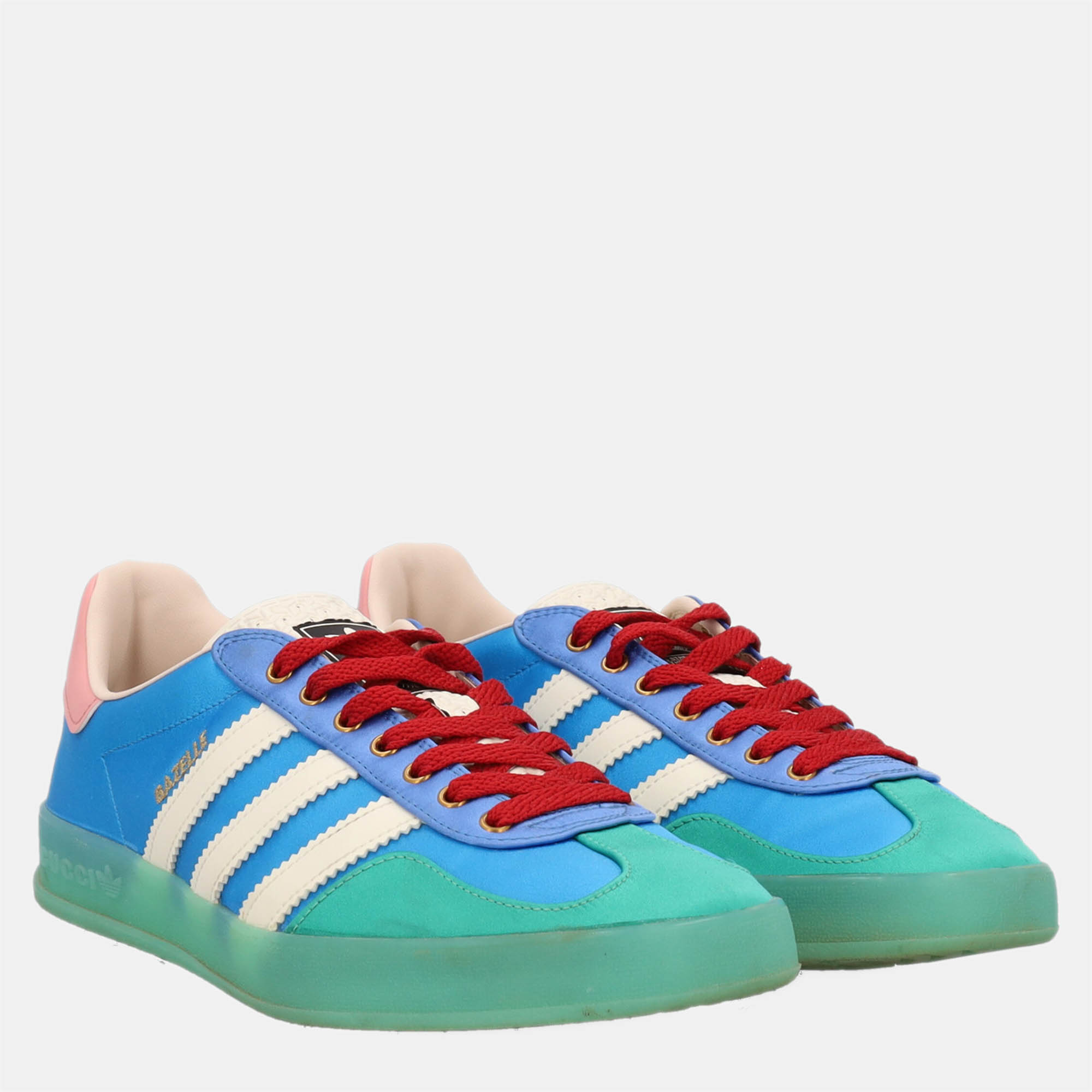 

Gucci Women's Fabric Sneakers - Green - EU