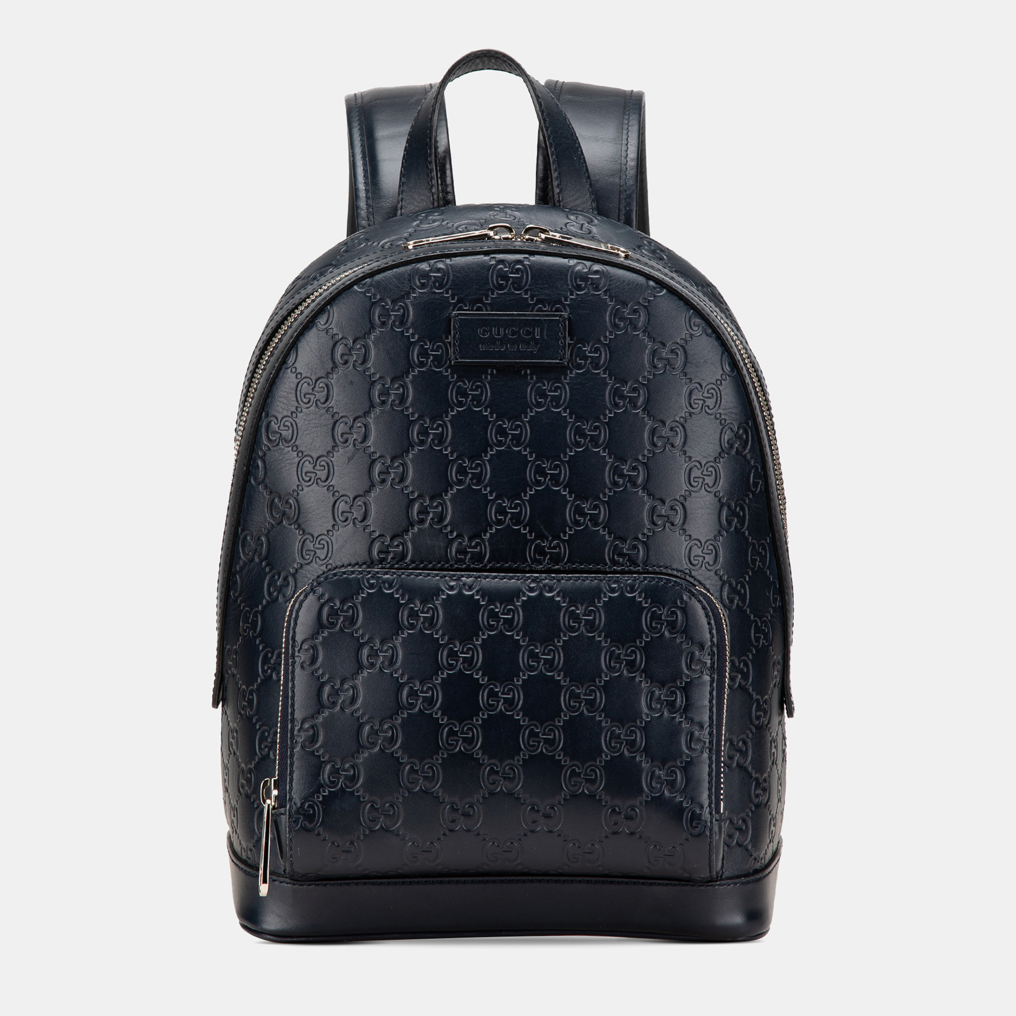 

Gucci ssima Backpack, Navy blue